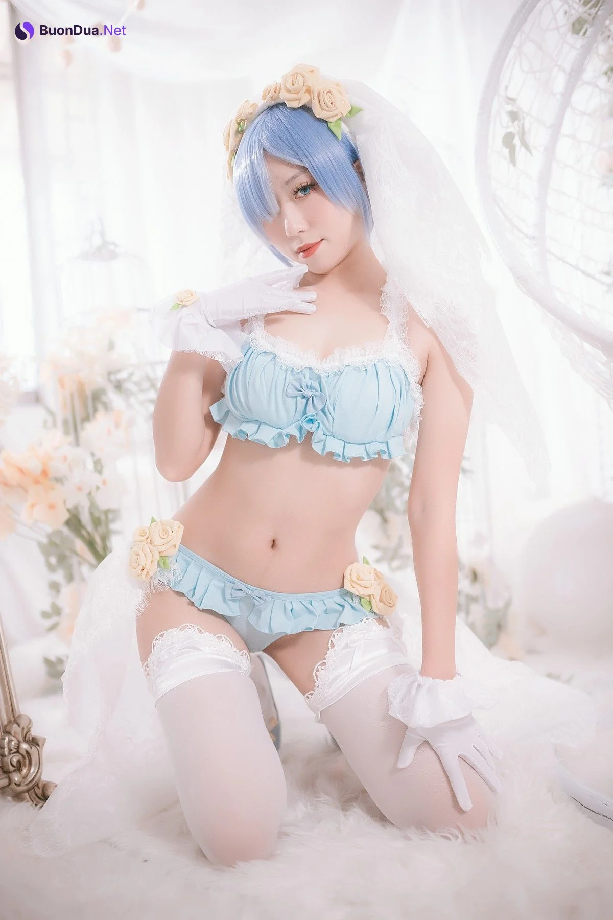 Cosplay Money冷冷 蕾姆 - Photo 11