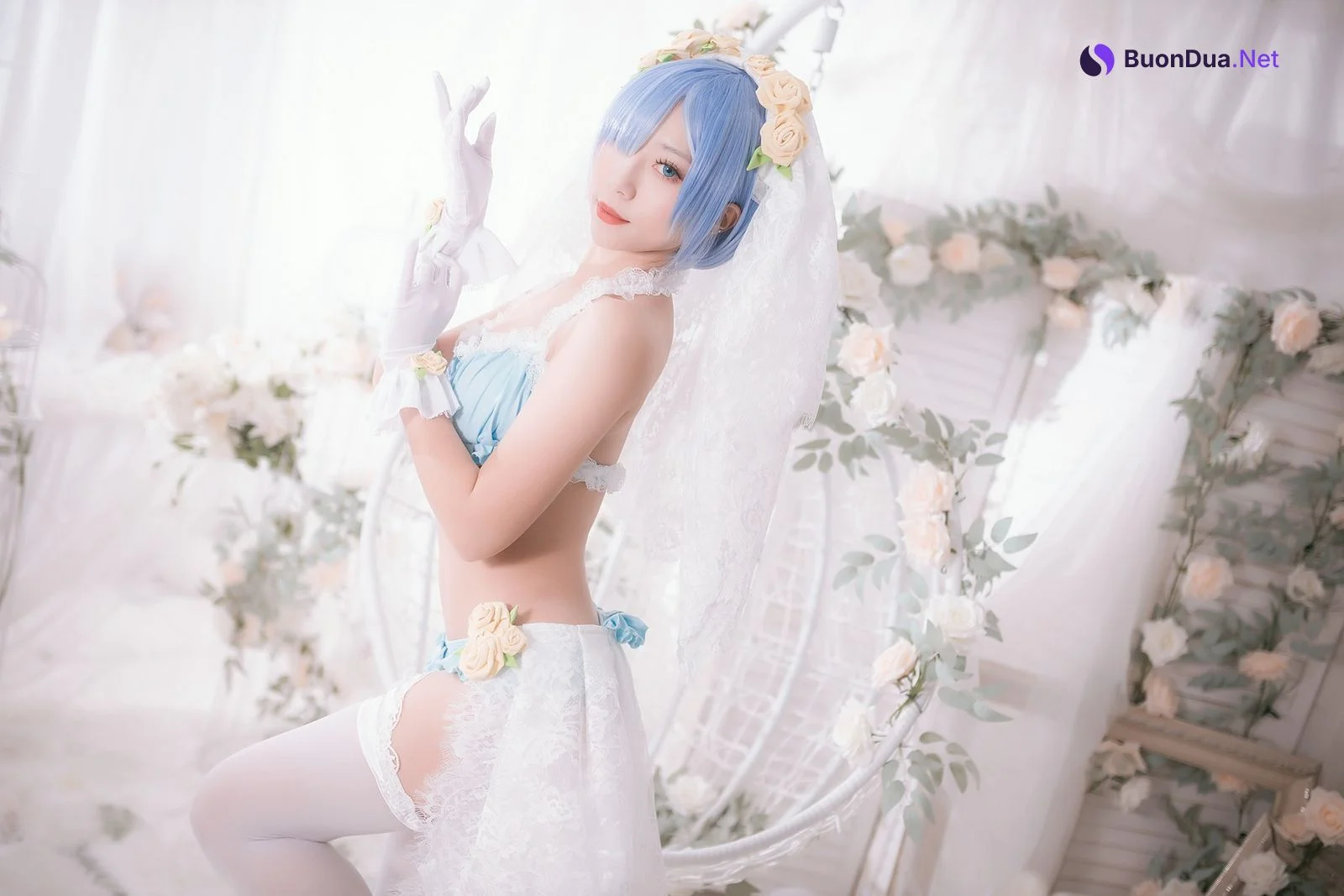 Cosplay Money冷冷 蕾姆 - Photo 15