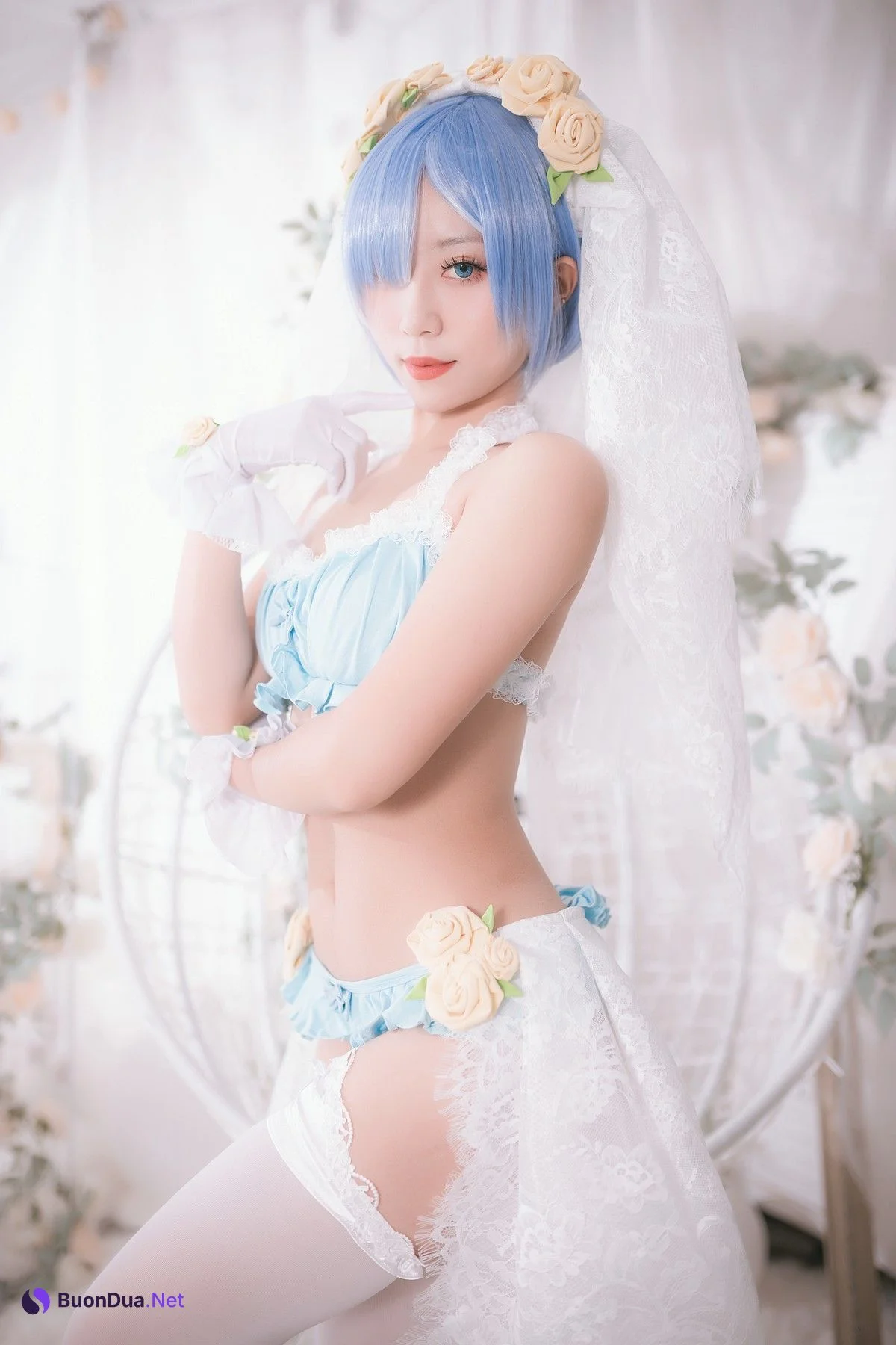 Cosplay Money冷冷 蕾姆 - Photo 2