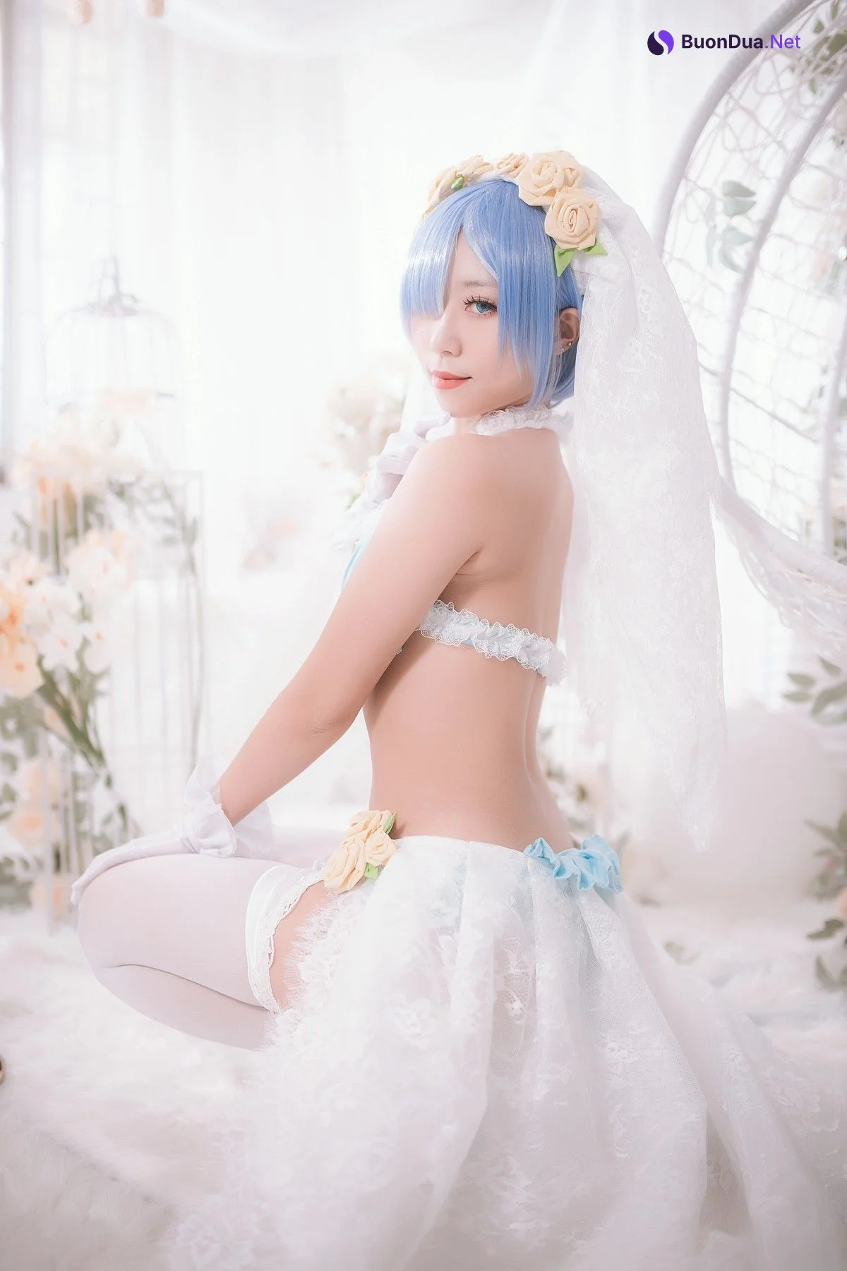 Cosplay Money冷冷 蕾姆 - Photo 3