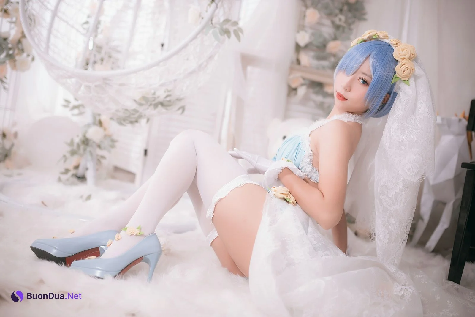 Cosplay Money冷冷 蕾姆 - Photo 8