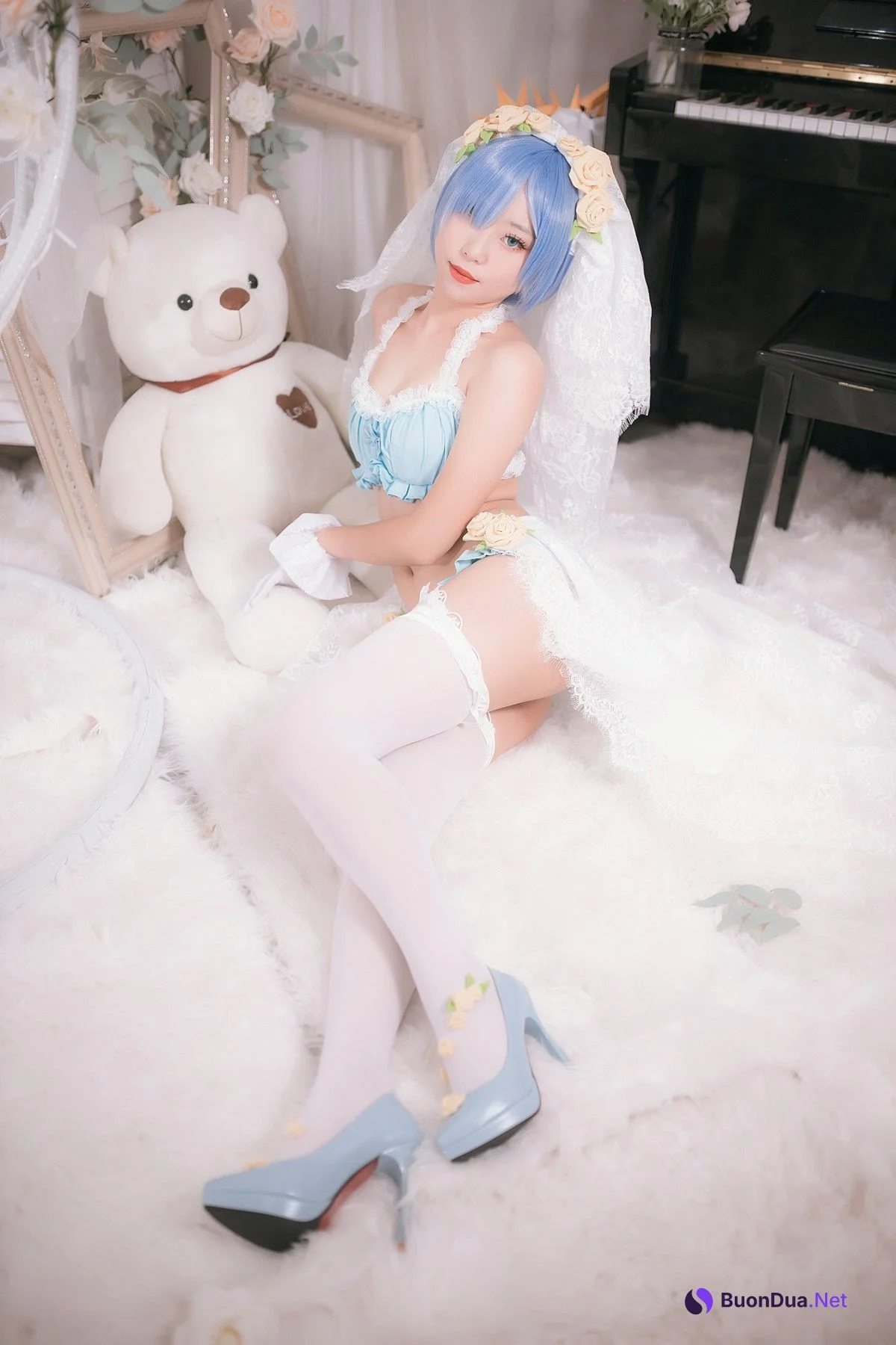 Cosplay Money冷冷 蕾姆 - Photo 9