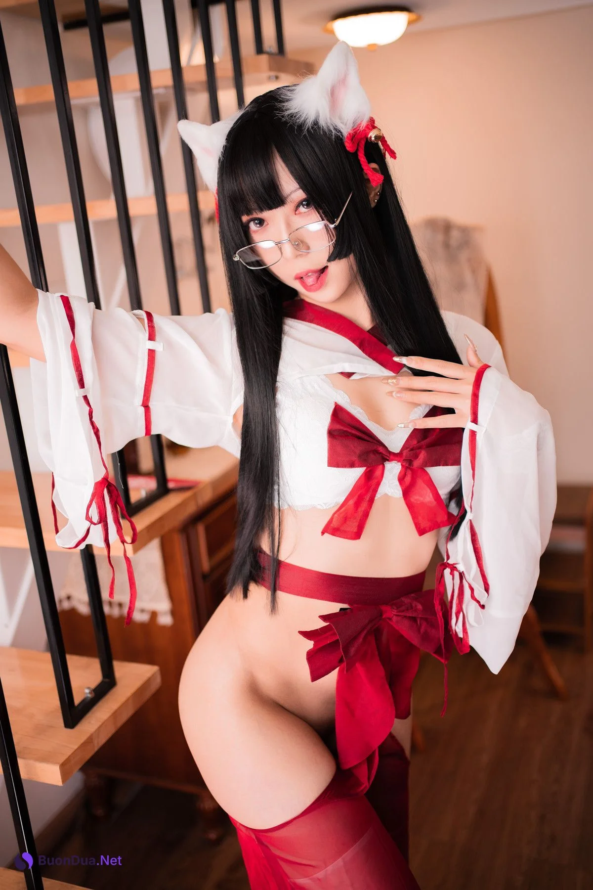 Cosplay Money冷冷 巫女 Shrine Maiden - Photo 11