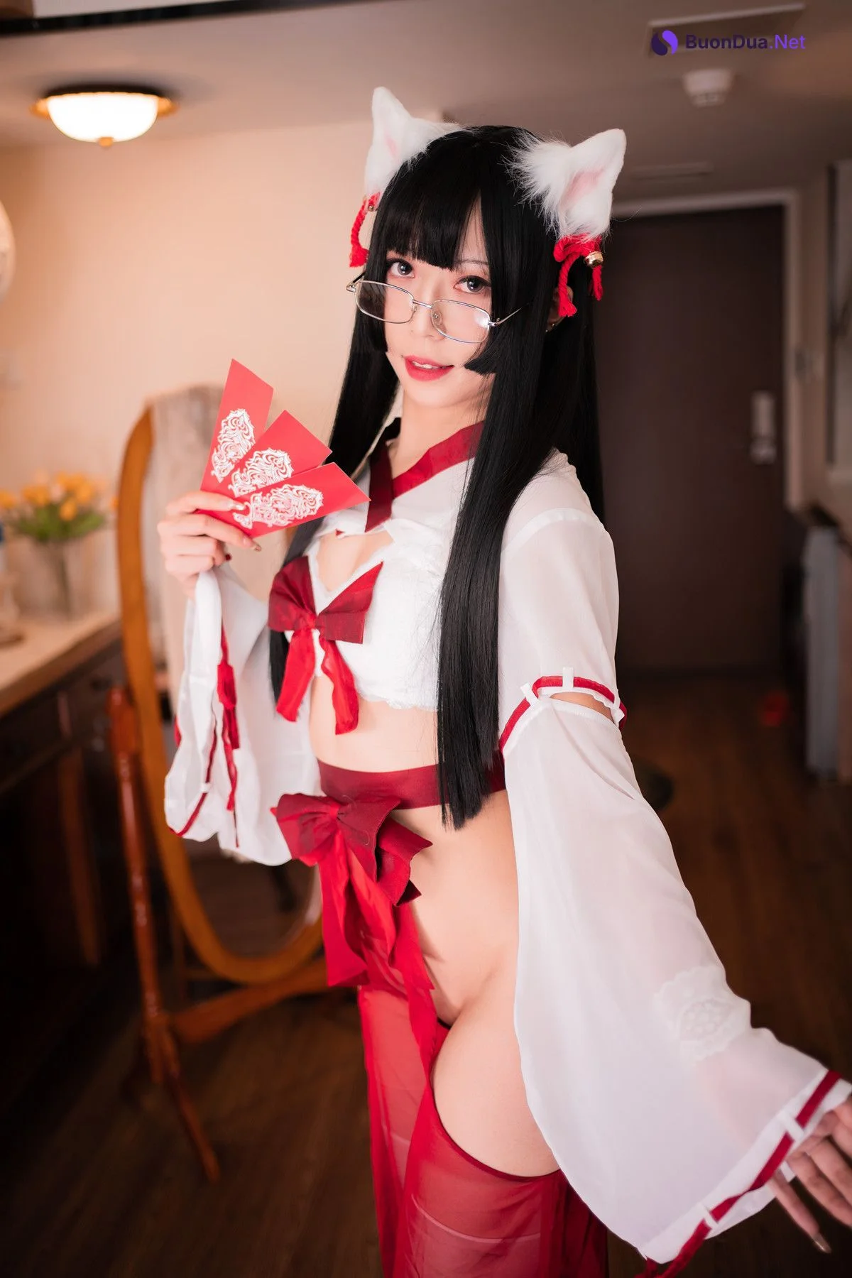 Cosplay Money冷冷 巫女 Shrine Maiden - Photo 2