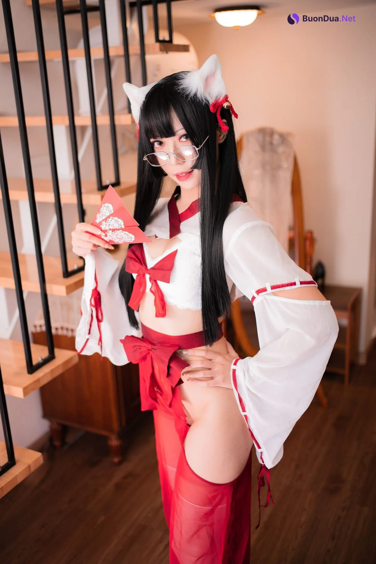 Cosplay Money冷冷 巫女 Shrine Maiden - Photo 3