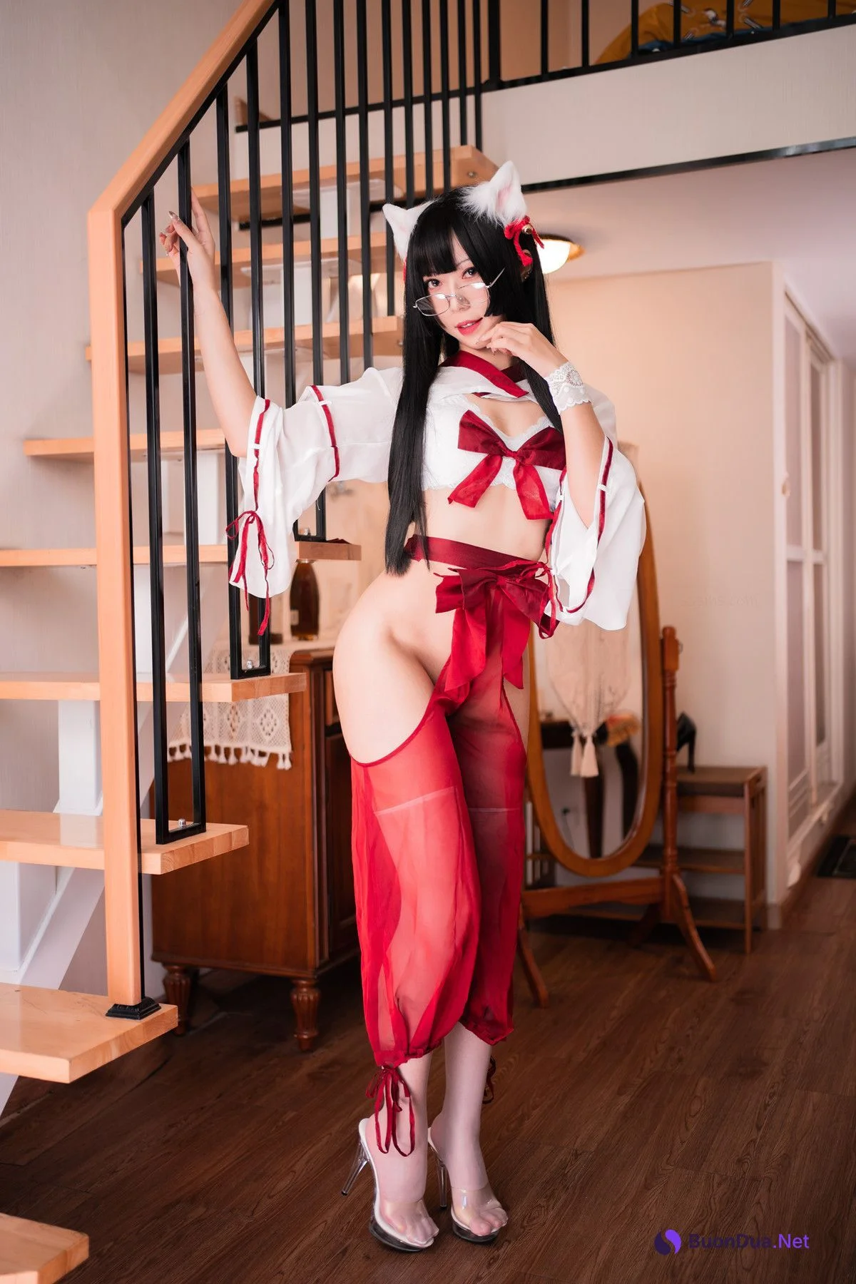 Cosplay Money冷冷 巫女 Shrine Maiden - Photo 9