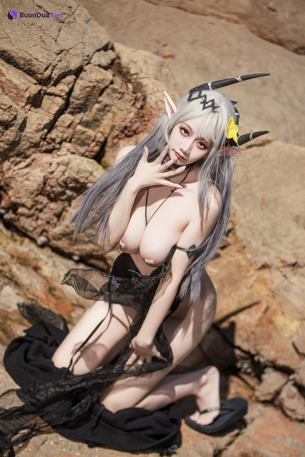 Cosplay 阿雪雪 泥岩泳装 Mud Rock Swimsuit - Photo 4