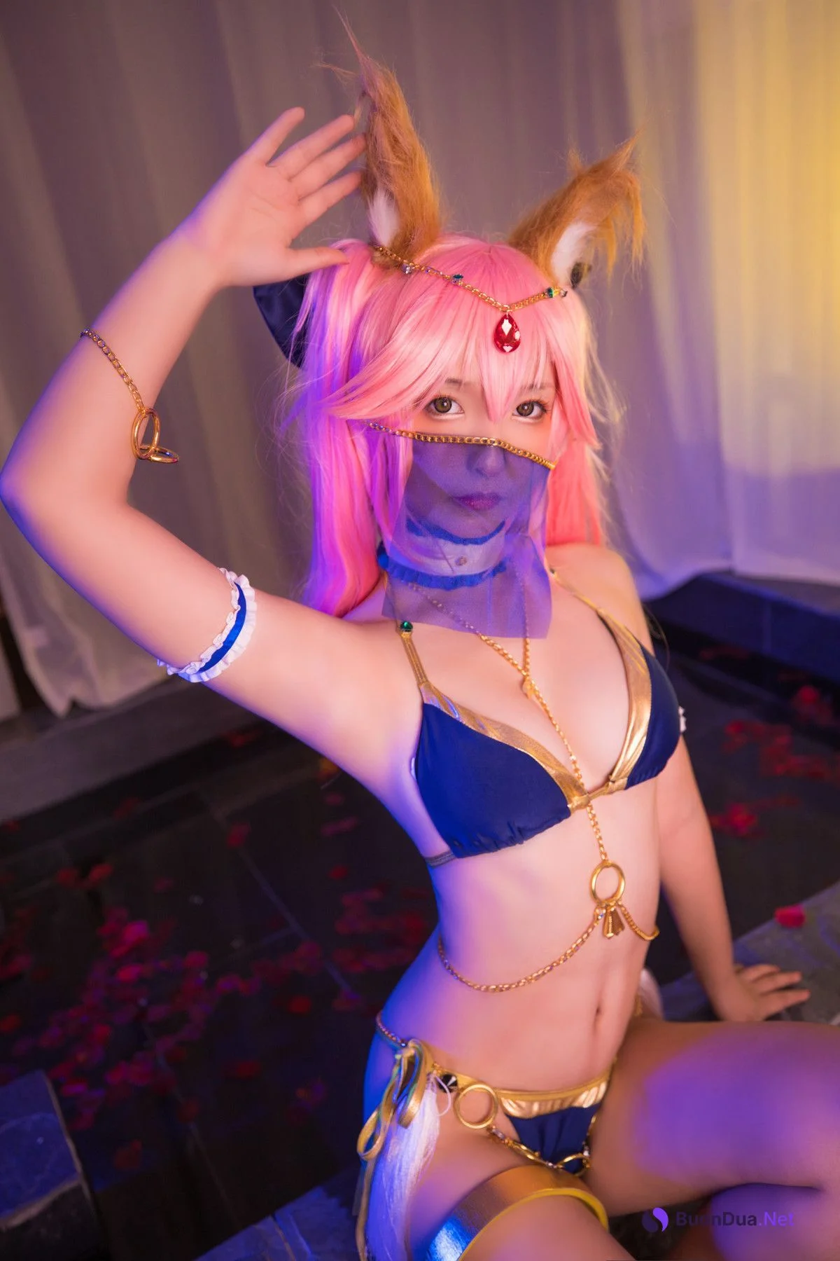 Cosplay 神楽坂真冬 玉藻前舞娘 Mysterious Love - Photo 2
