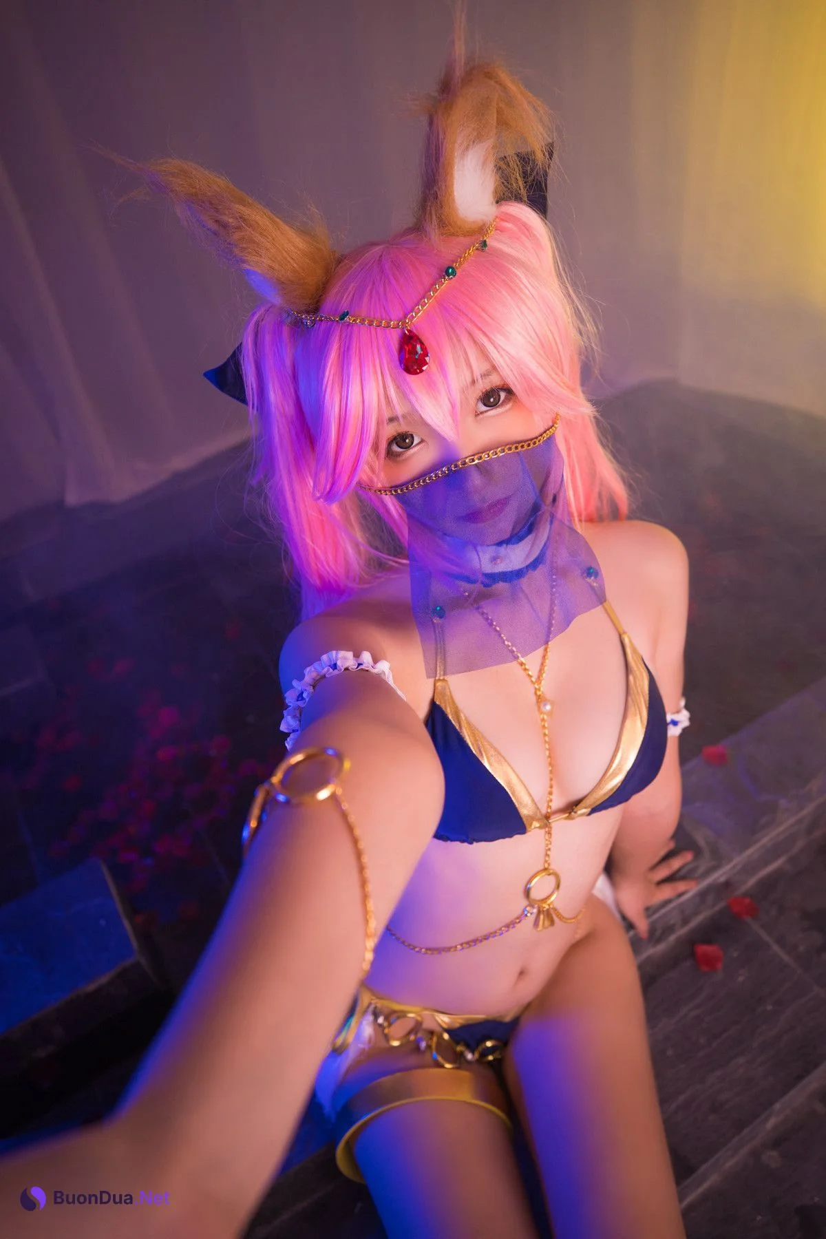 Cosplay 神楽坂真冬 玉藻前舞娘 Mysterious Love - Photo 3