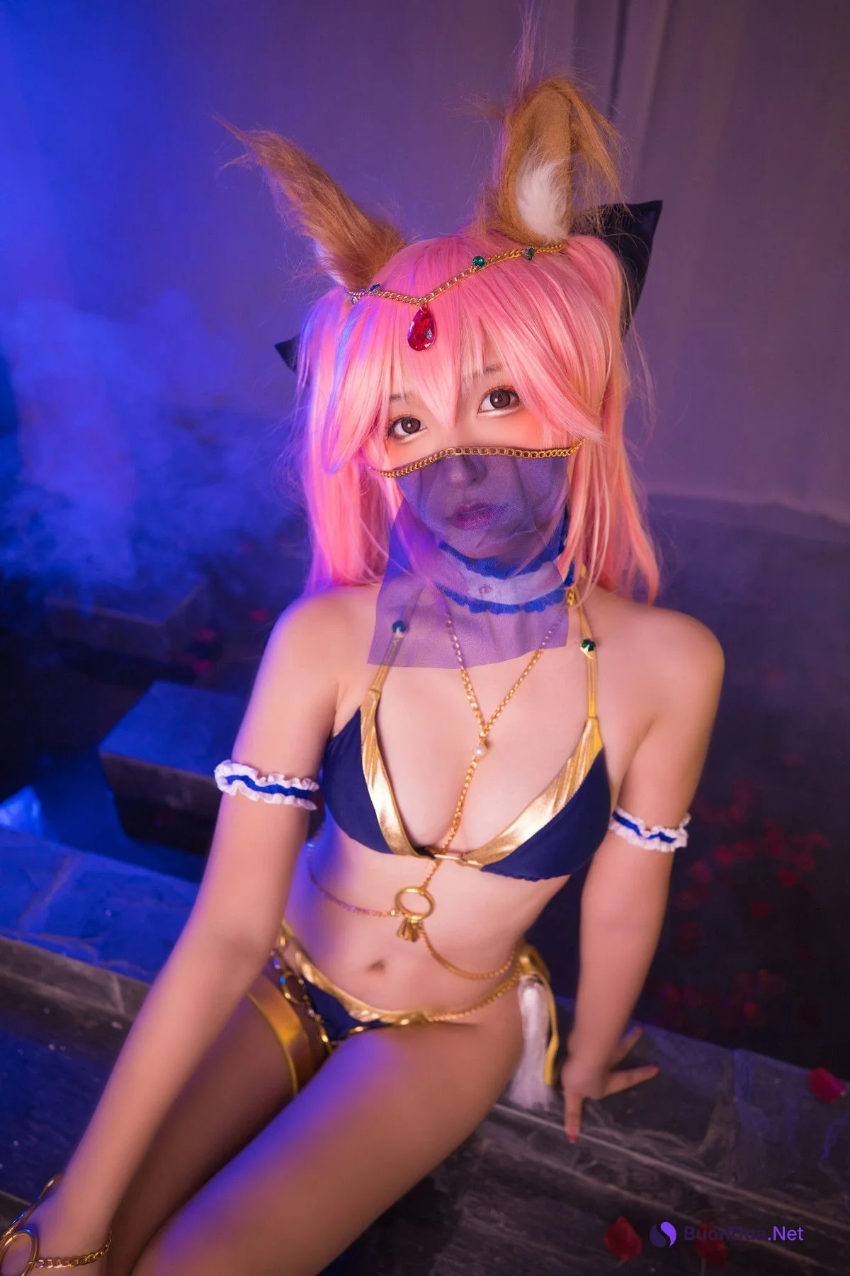 Cosplay 神楽坂真冬 玉藻前舞娘 Mysterious Love - Photo 4
