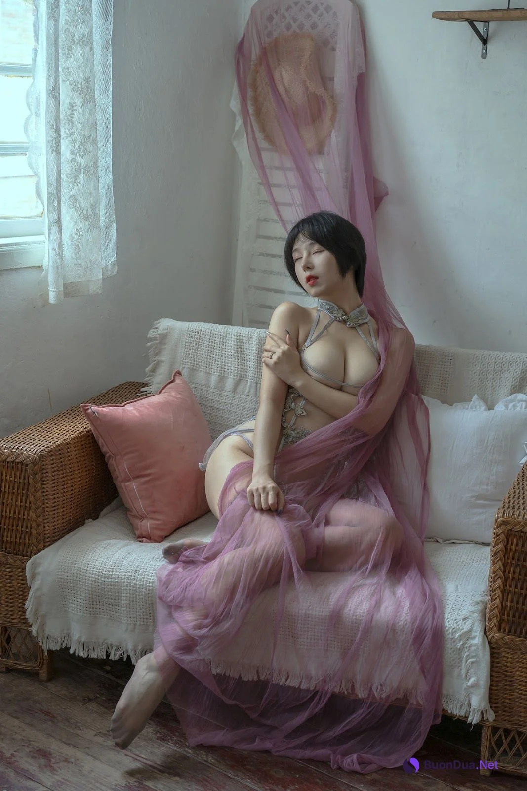 Cosplay 云溪溪 N46旗袍合集 - Photo 11