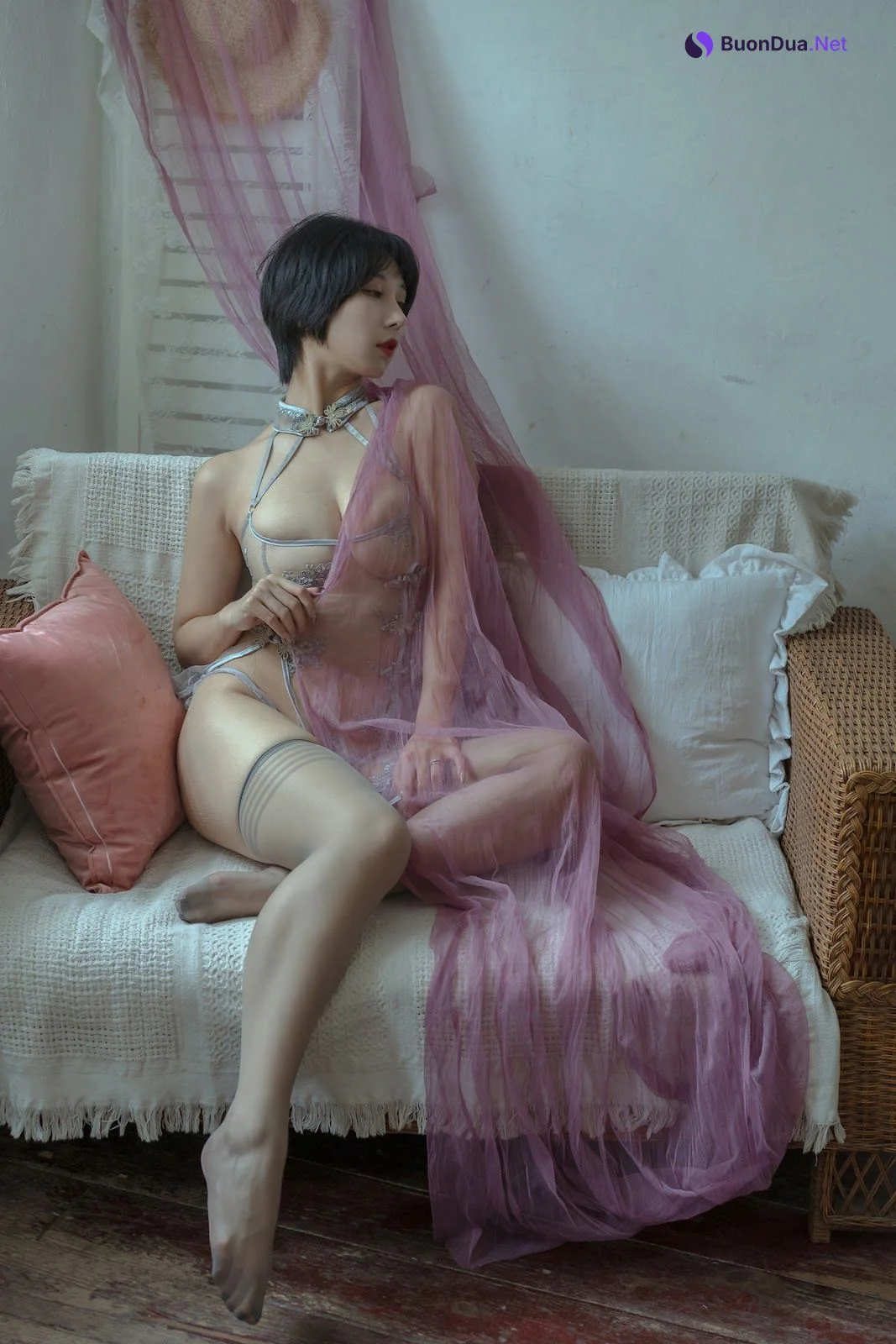 Cosplay 云溪溪 N46旗袍合集 - Photo 17