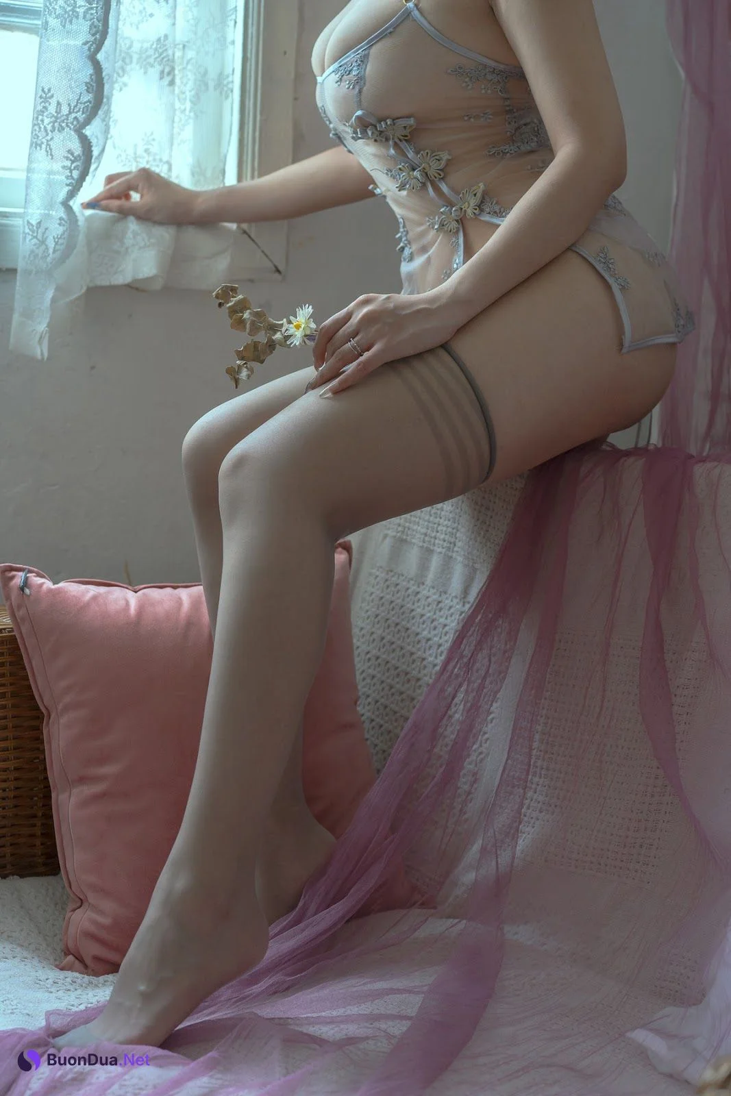 Cosplay 云溪溪 N46旗袍合集 - Photo 19