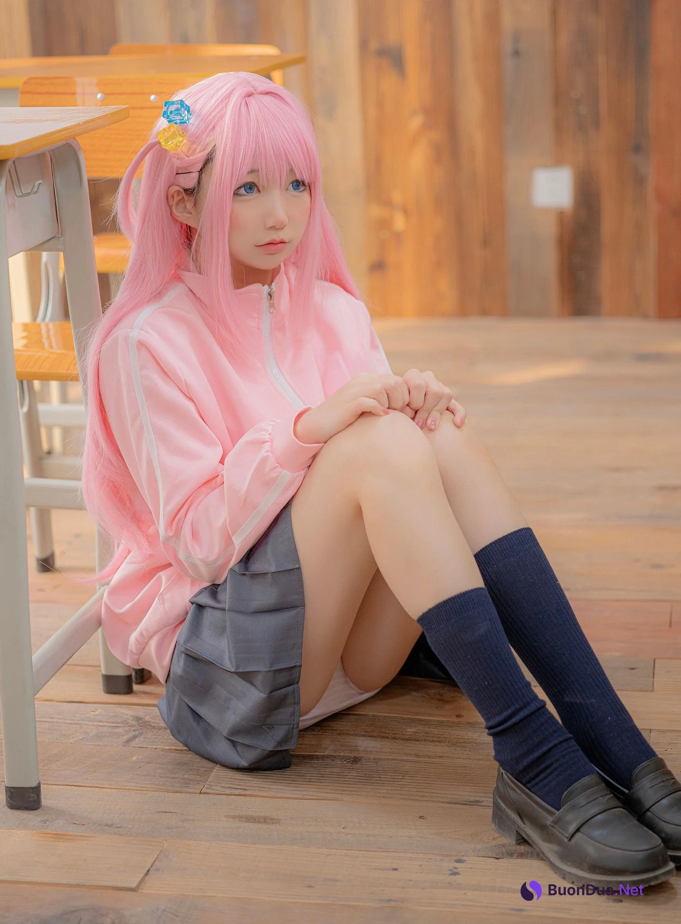 Cosplay Nagisa魔物喵 – ぼっち・ざ・ろっく - Photo 2