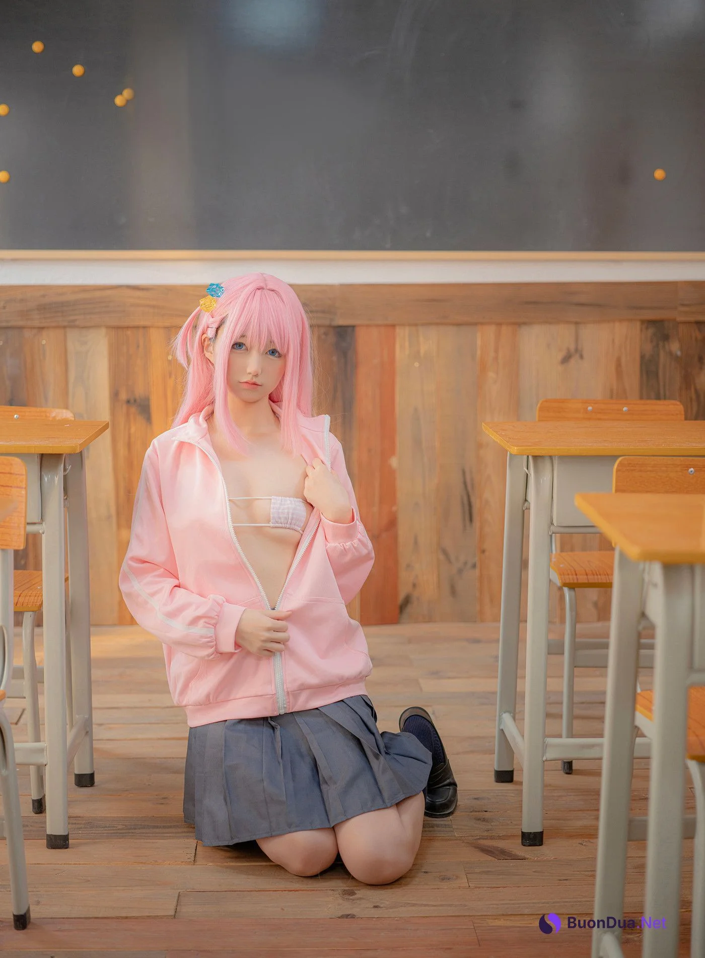 Cosplay Nagisa魔物喵 – ぼっち・ざ・ろっく - Photo 5