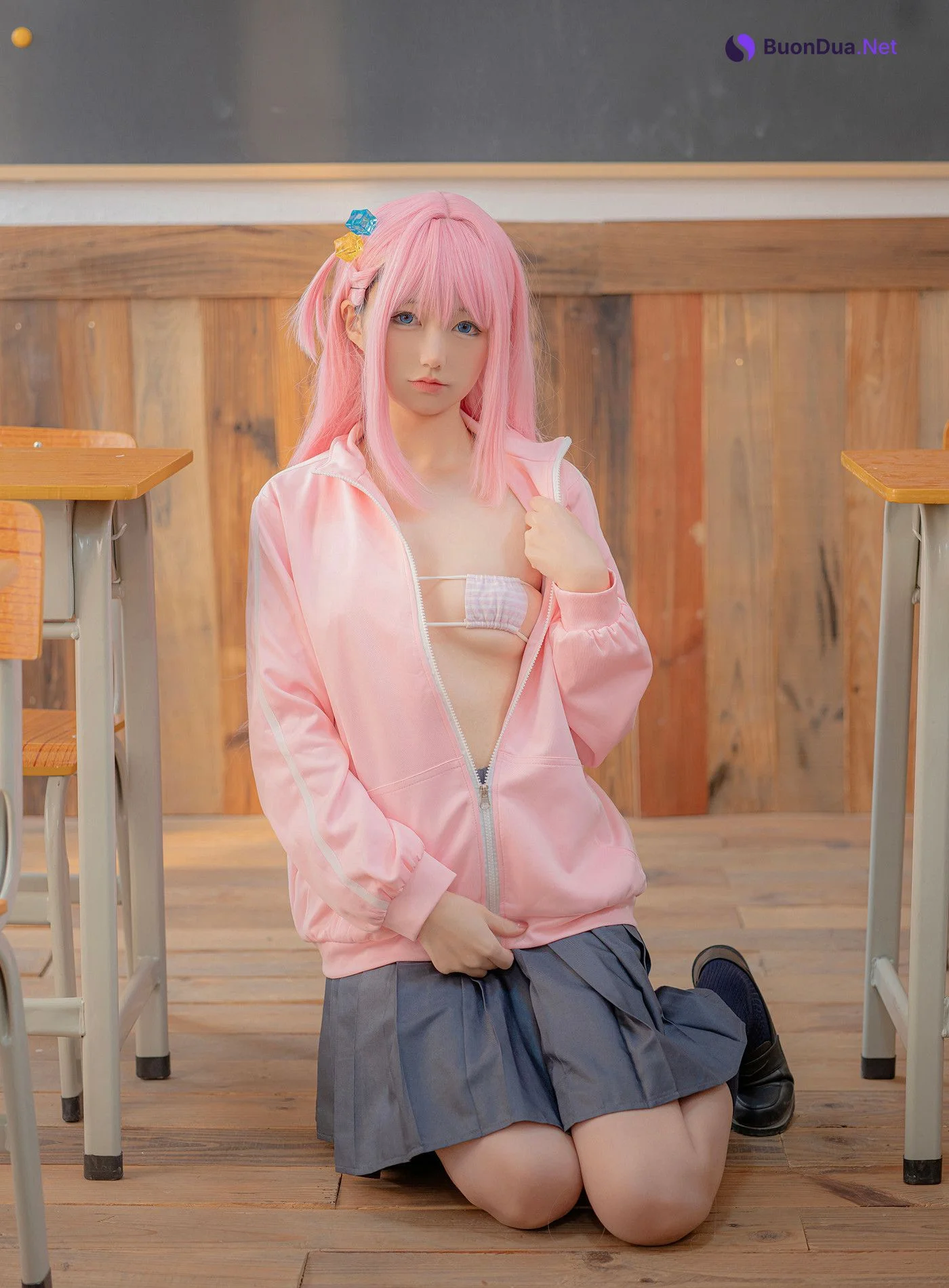Cosplay Nagisa魔物喵 – ぼっち・ざ・ろっく - Photo 6
