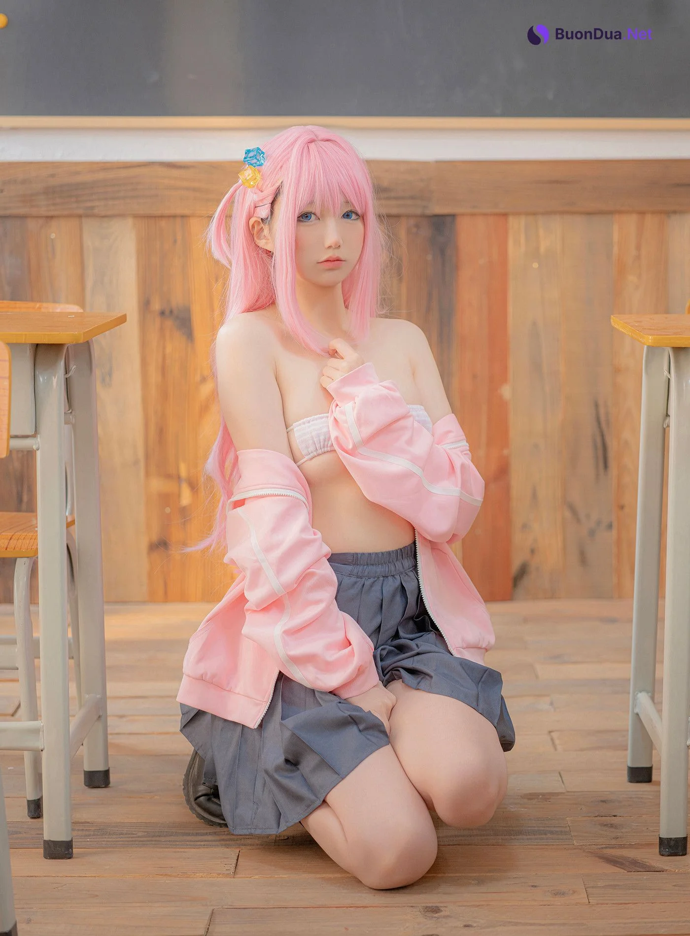 Cosplay Nagisa魔物喵 – ぼっち・ざ・ろっく - Photo 8