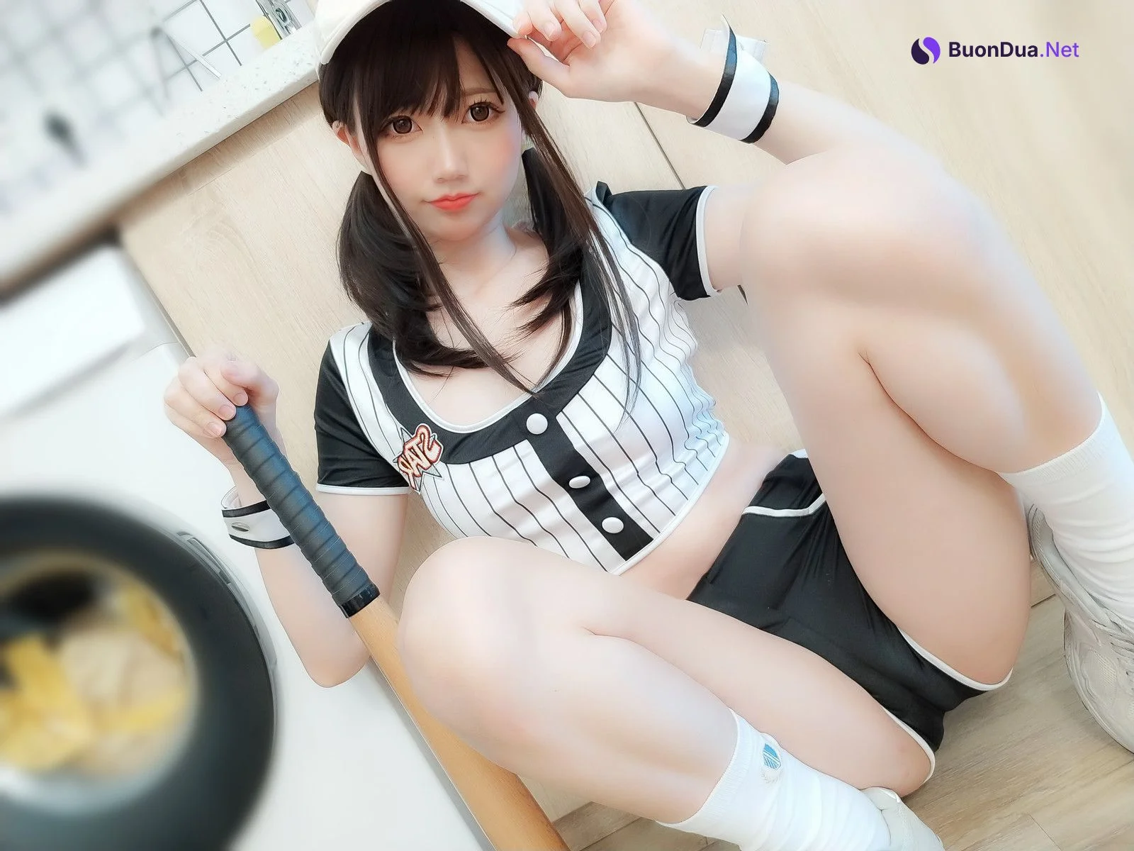 Cosplay Nagisa魔物喵 今日は野球服です〜〜 - Photo 5