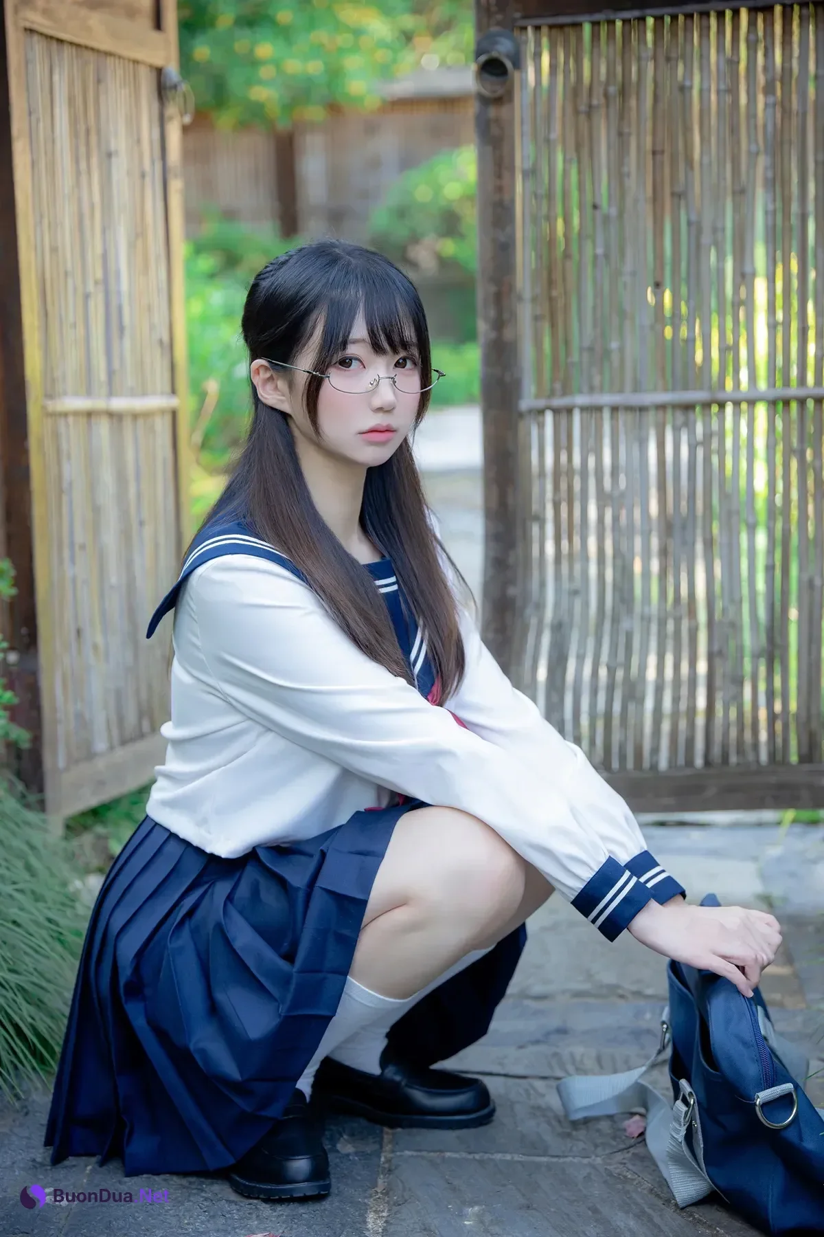 Cosplay Nagisa魔物喵 – 真面目な委員長 - Photo 2