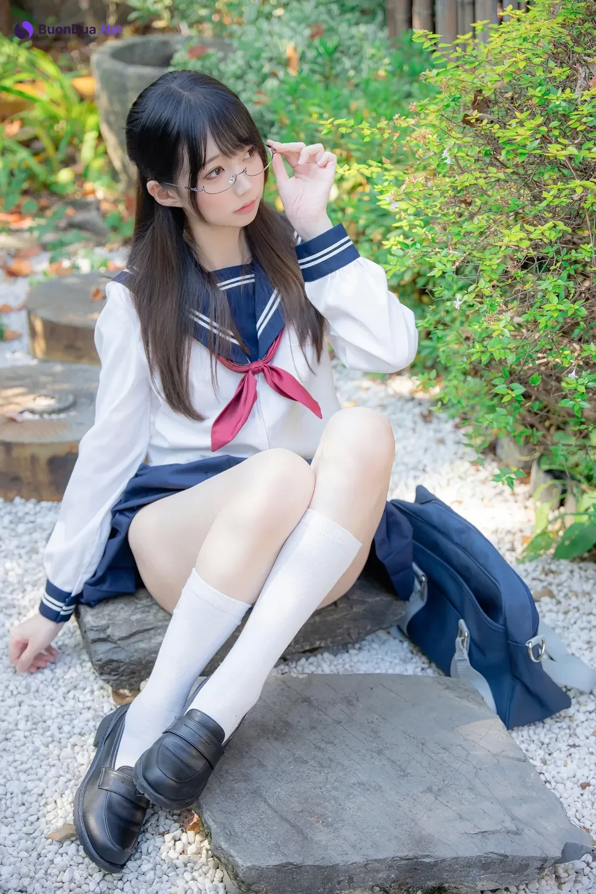 Cosplay Nagisa魔物喵 – 真面目な委員長 - Photo 4