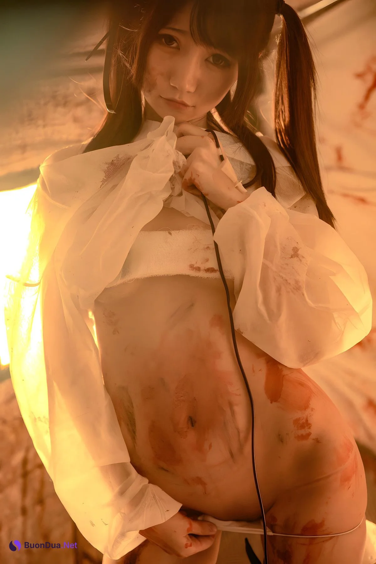 Cosplay Nagisa魔物喵 废弃医院 Set.01 - Photo 5