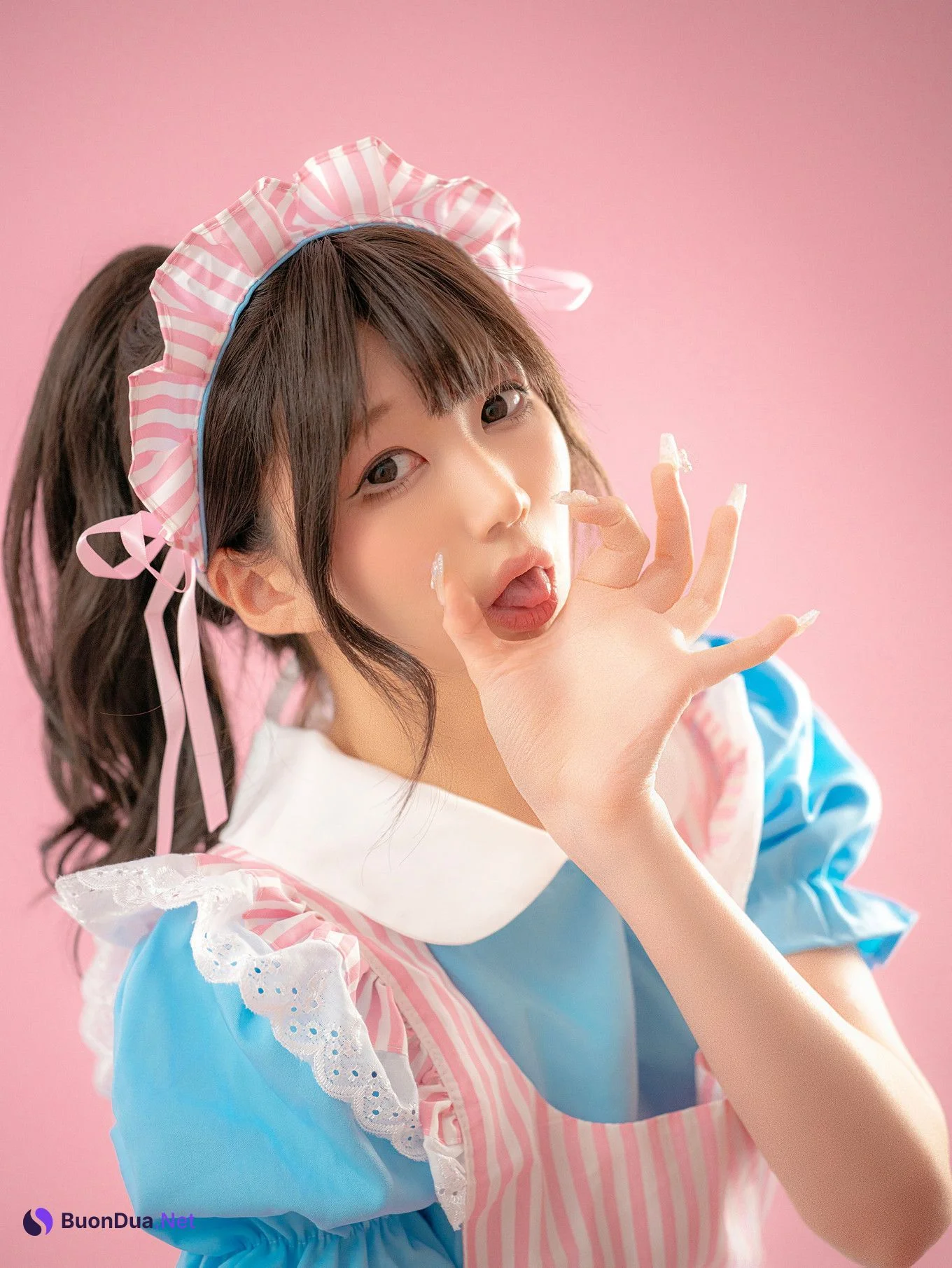 Cosplay Nagisa魔物喵 – メイド喫茶 Set.01 - Photo 10