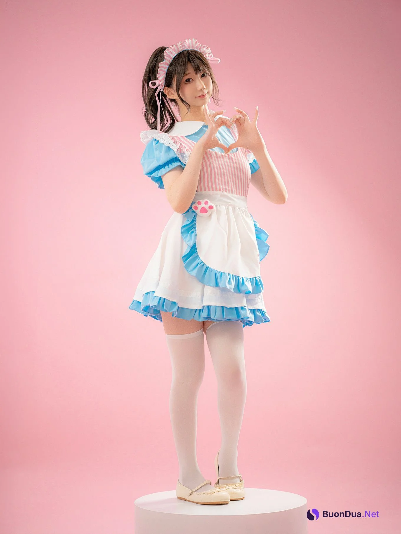 Cosplay Nagisa魔物喵 – メイド喫茶 Set.01 - Photo 16
