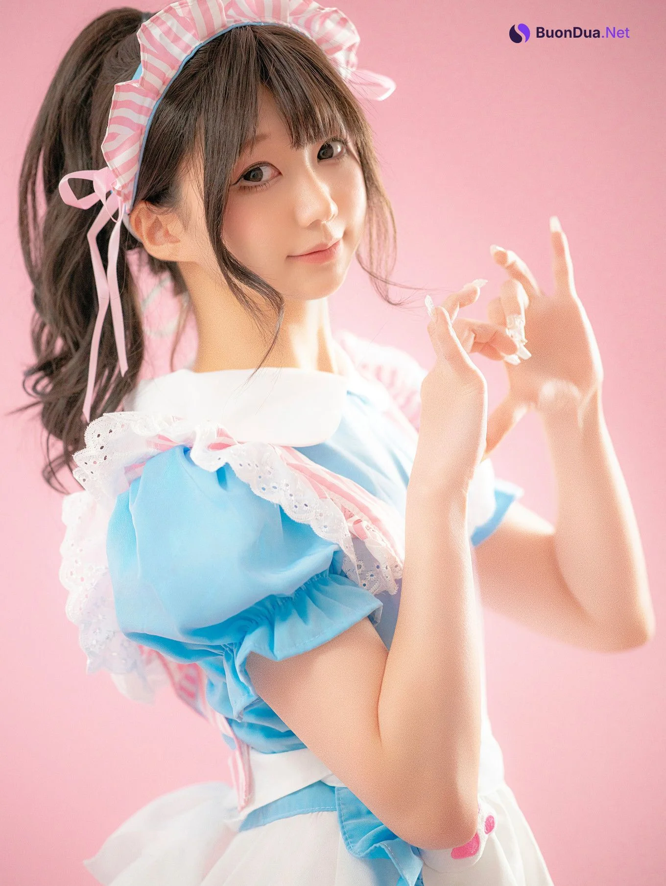 Cosplay Nagisa魔物喵 – メイド喫茶 Set.01 - Photo 6