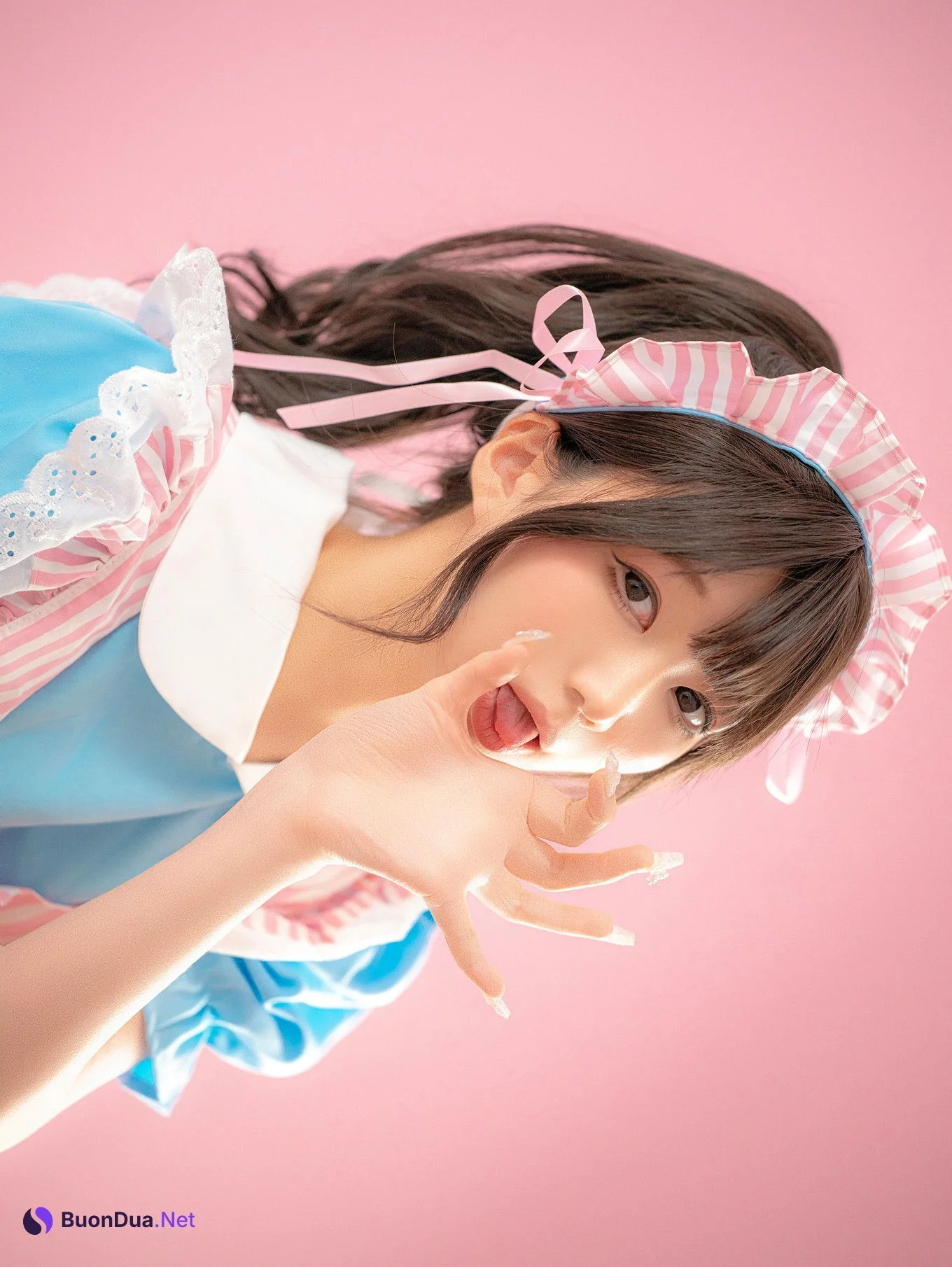 Cosplay Nagisa魔物喵 – メイド喫茶 Set.01 - Photo 9