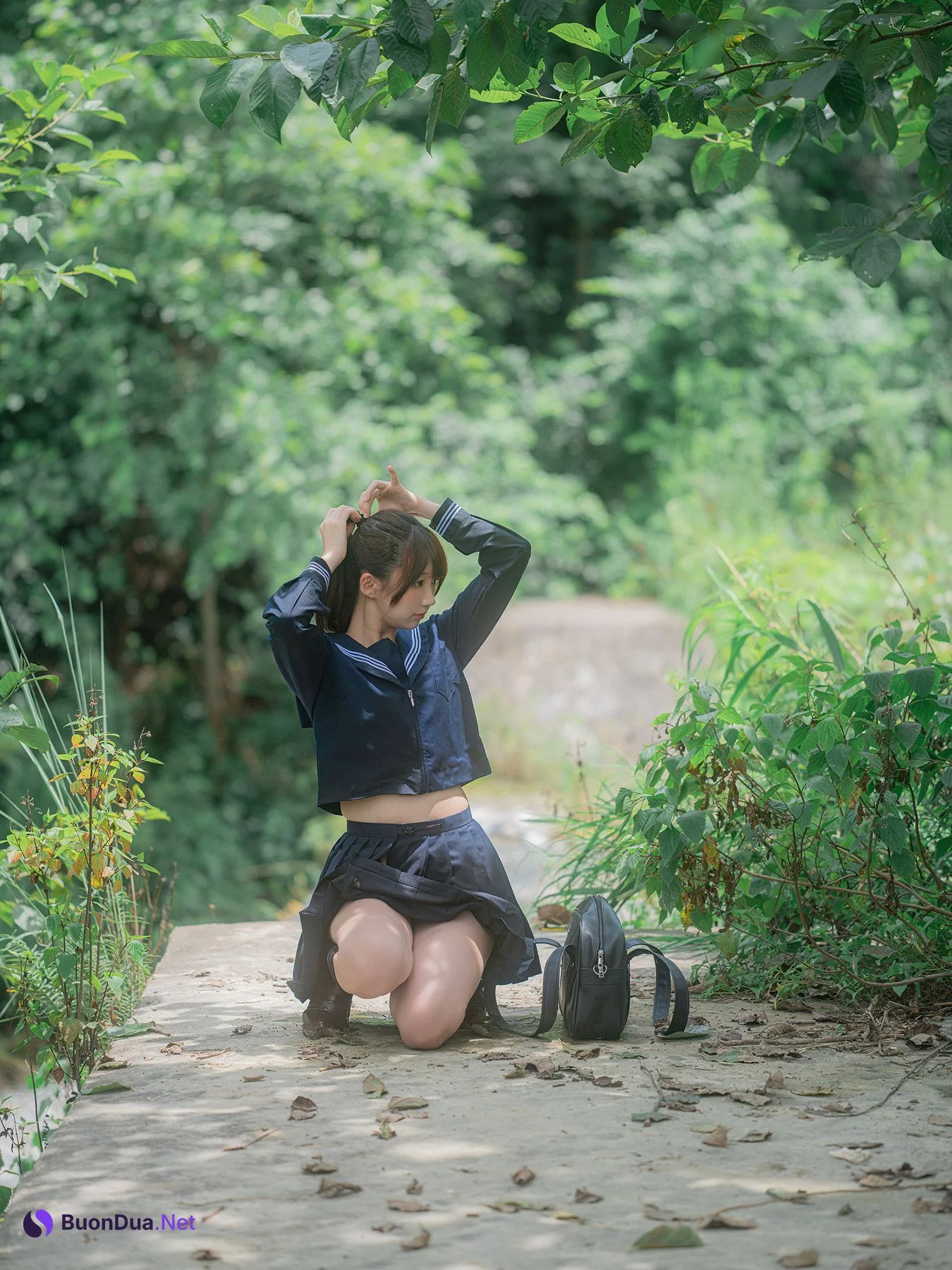 Cosplay Nagisa魔物喵 – 川で水遊び Set.01 - Photo 5