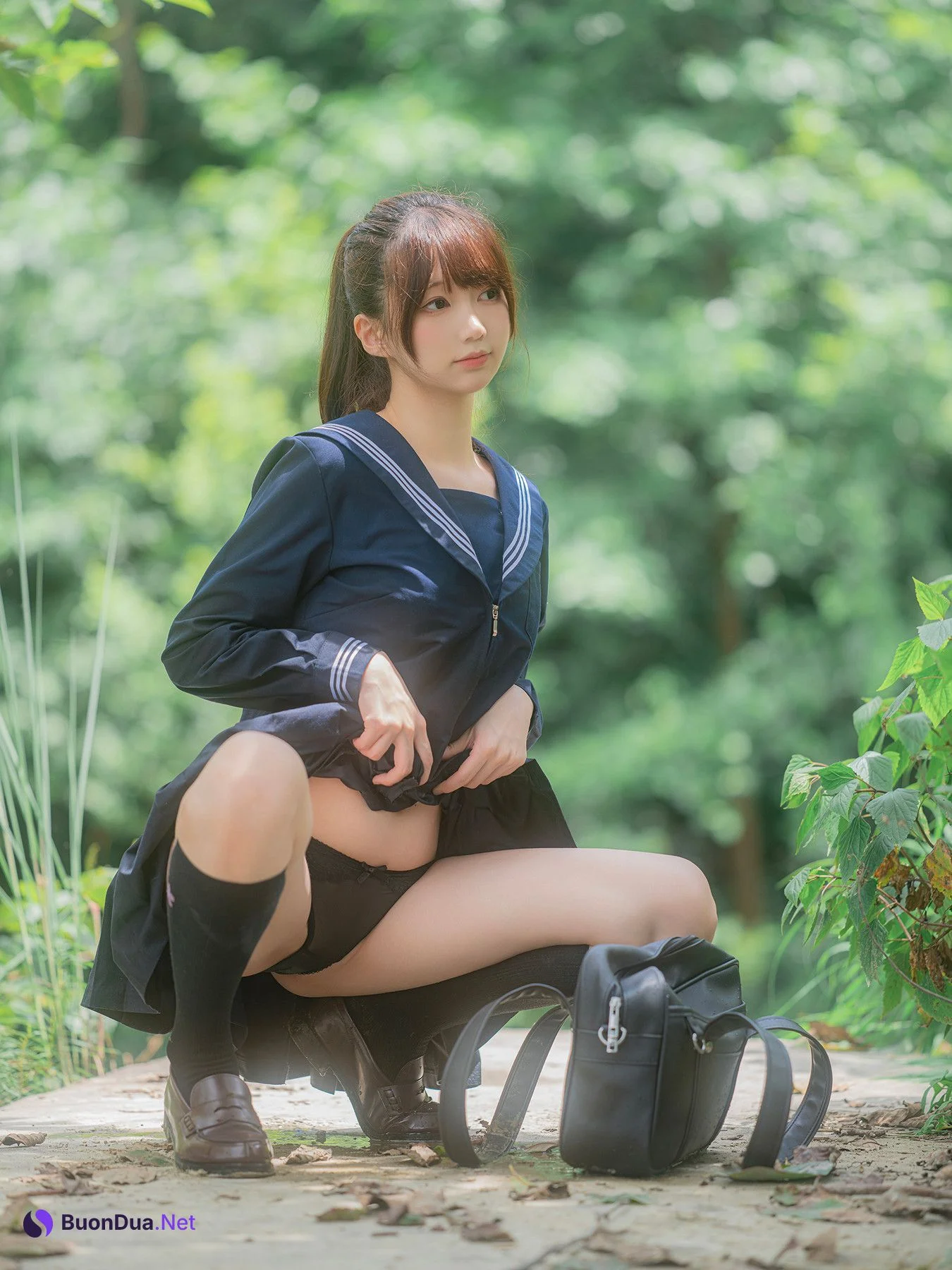 Cosplay Nagisa魔物喵 – 川で水遊び Set.01 - Photo 7