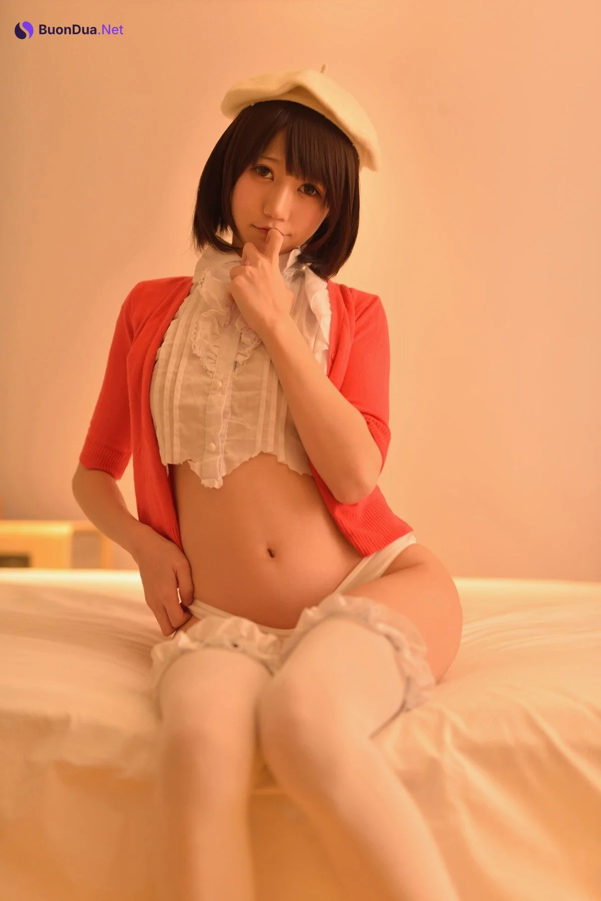 Cosplay Nagisa魔物喵 加藤惠 Set.01 - Photo 7