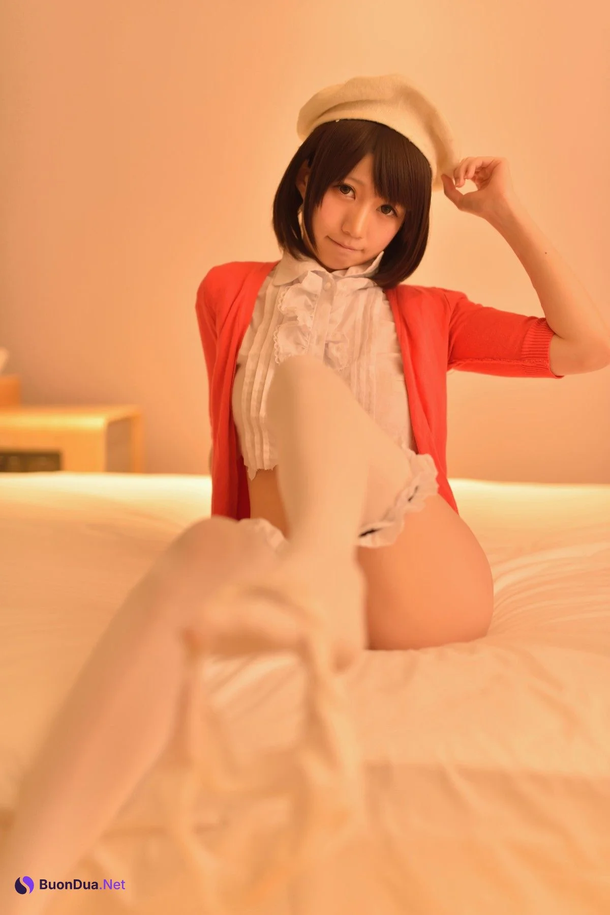 Cosplay Nagisa魔物喵 加藤惠 Set.02 - Photo 3