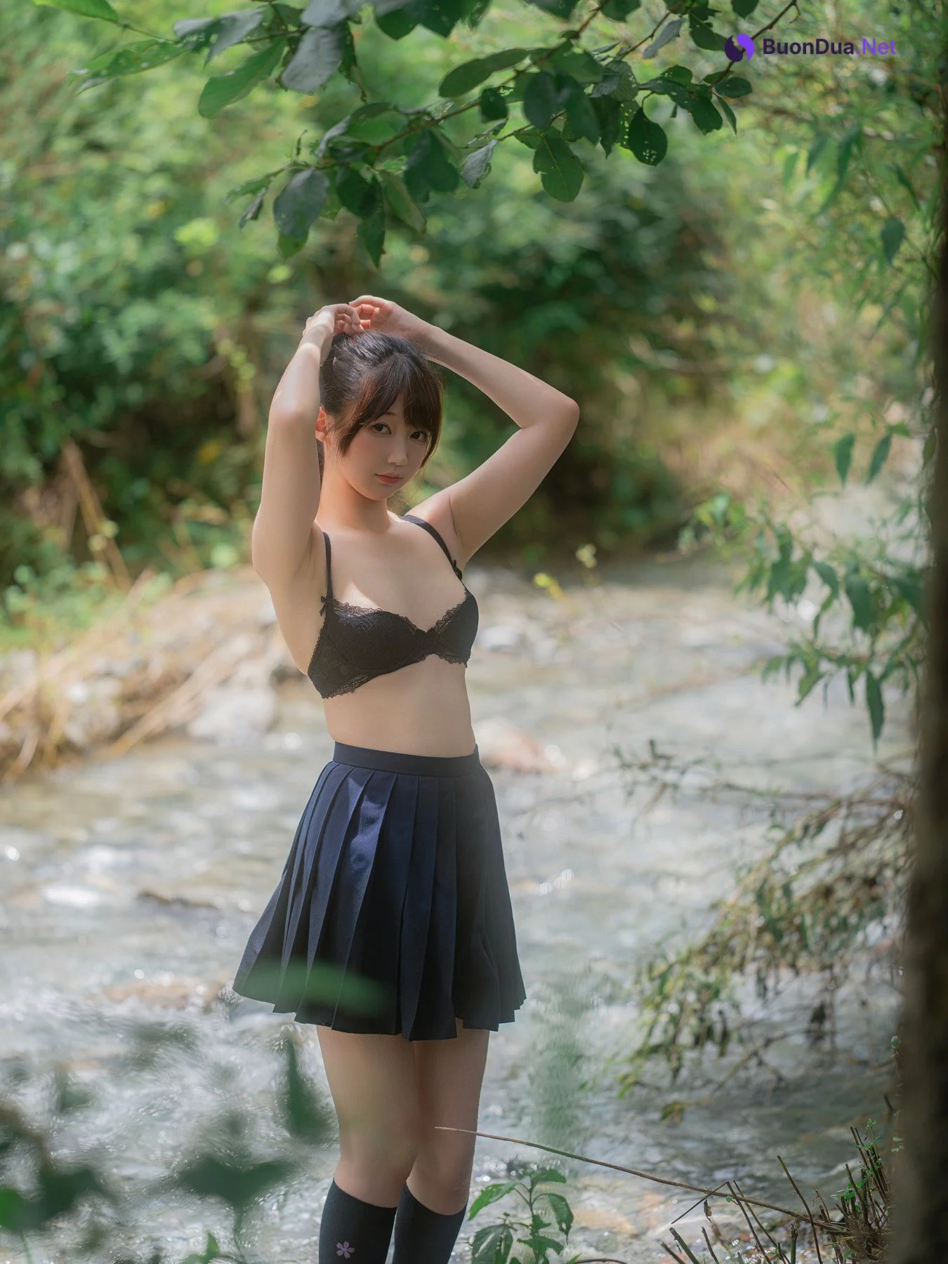 Cosplay Nagisa魔物喵 – 川で水遊び Set.03 - Photo 8