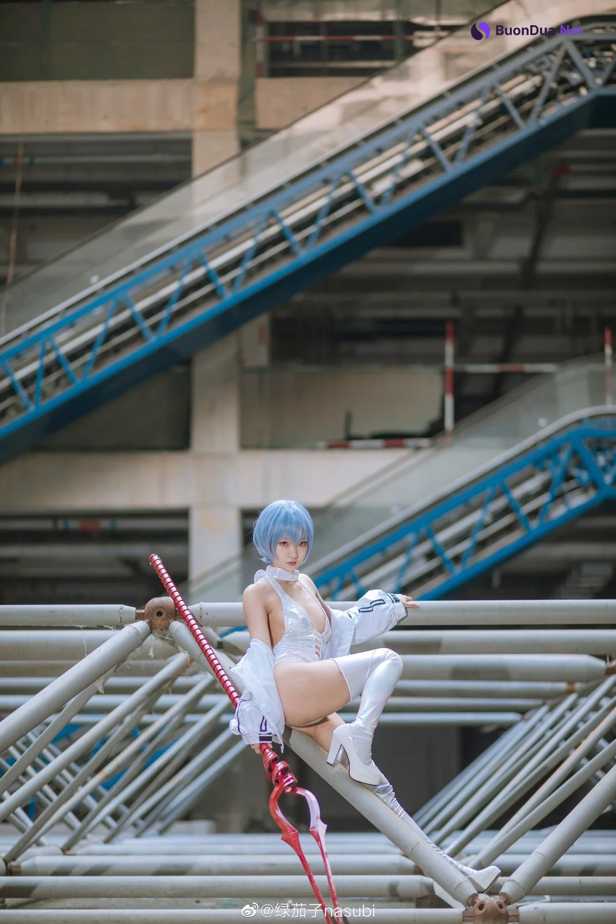 Cosplay 绿茄子nasubi EVA超话ASS绫波丽 - Photo 11