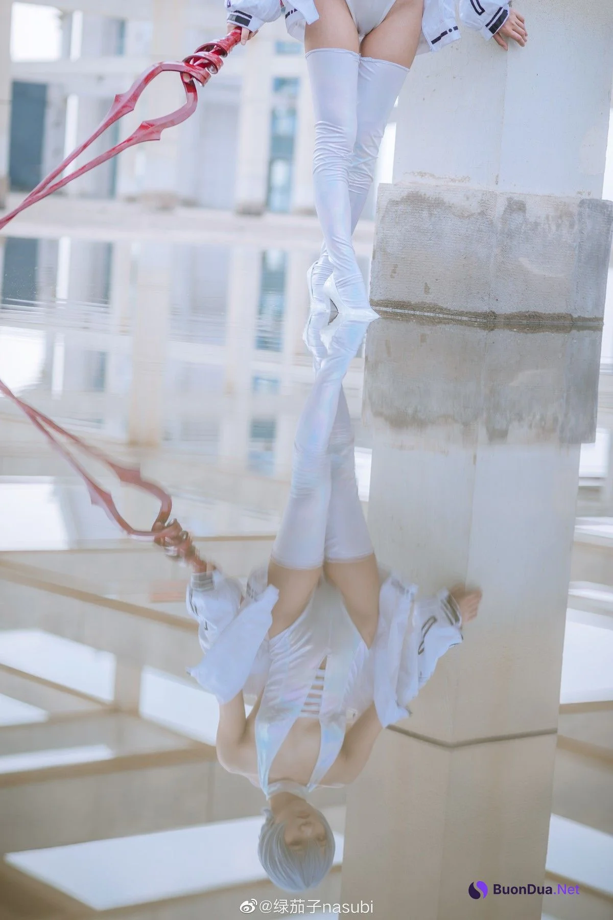 Cosplay 绿茄子nasubi EVA超话ASS绫波丽 - Photo 4