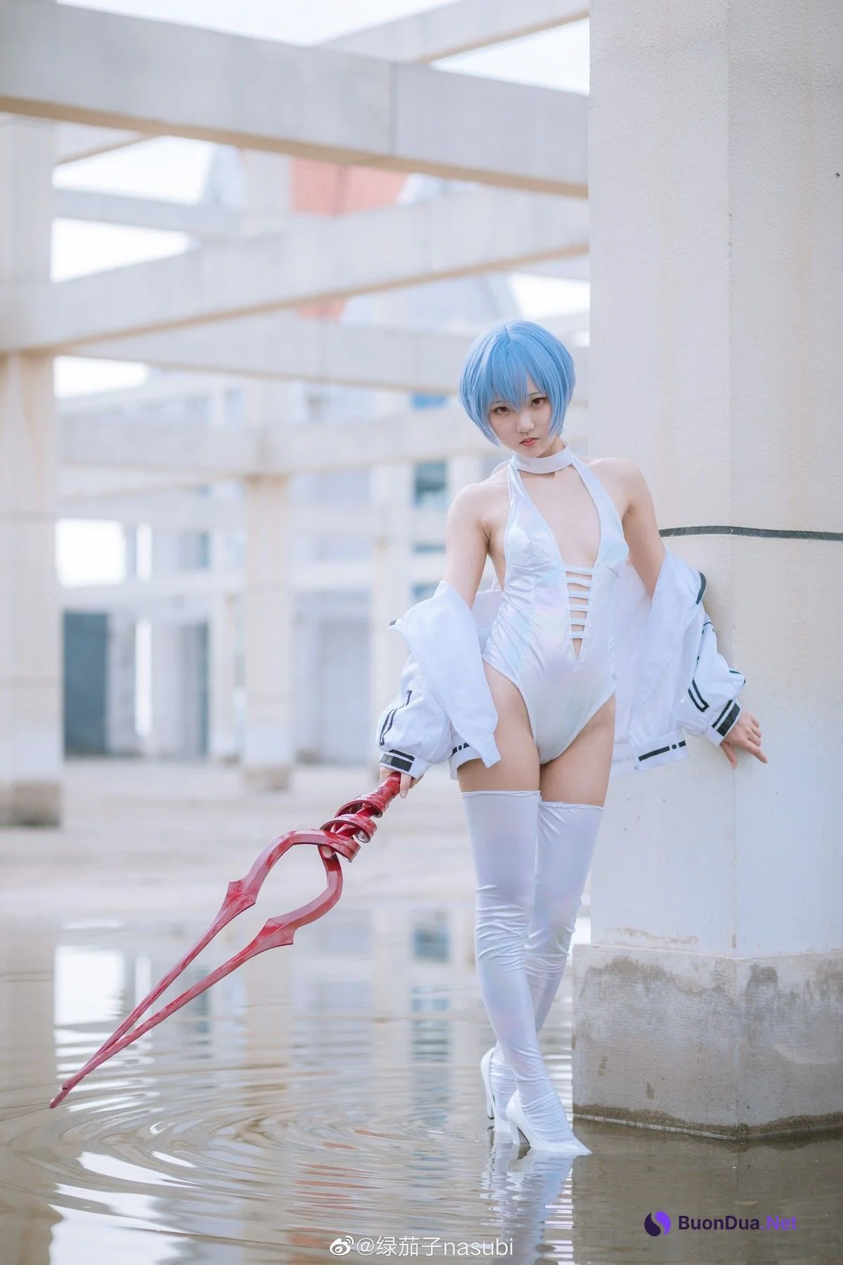 Cosplay 绿茄子nasubi EVA超话ASS绫波丽 - Photo 5