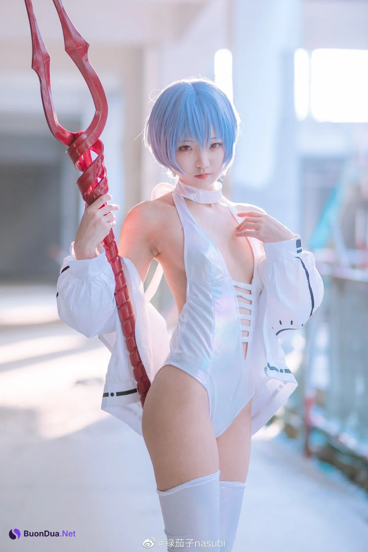 Cosplay 绿茄子nasubi EVA超话ASS绫波丽 - Photo 8