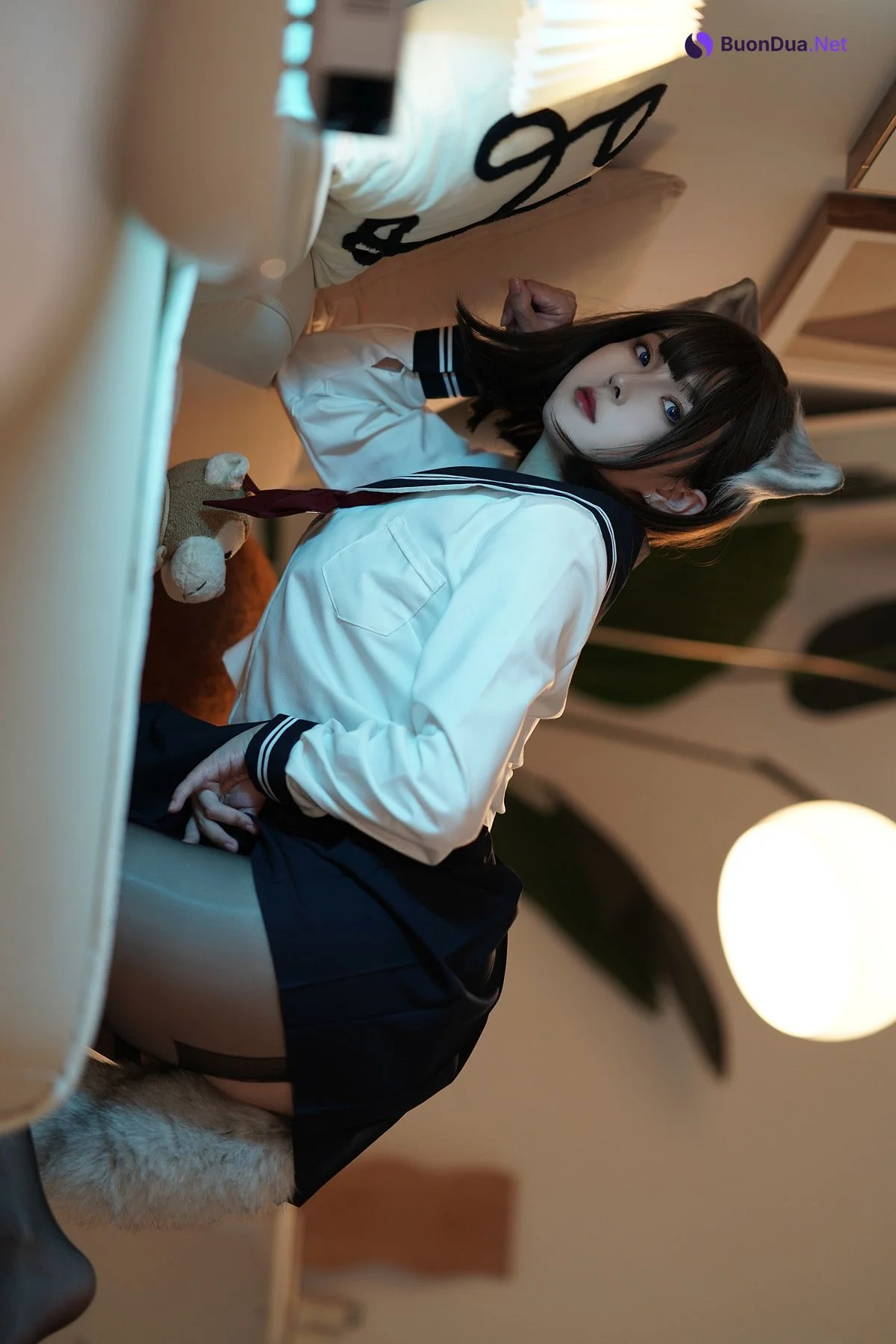 Cosplay Natsuko夏夏子 大尾巴喵 - Photo 5