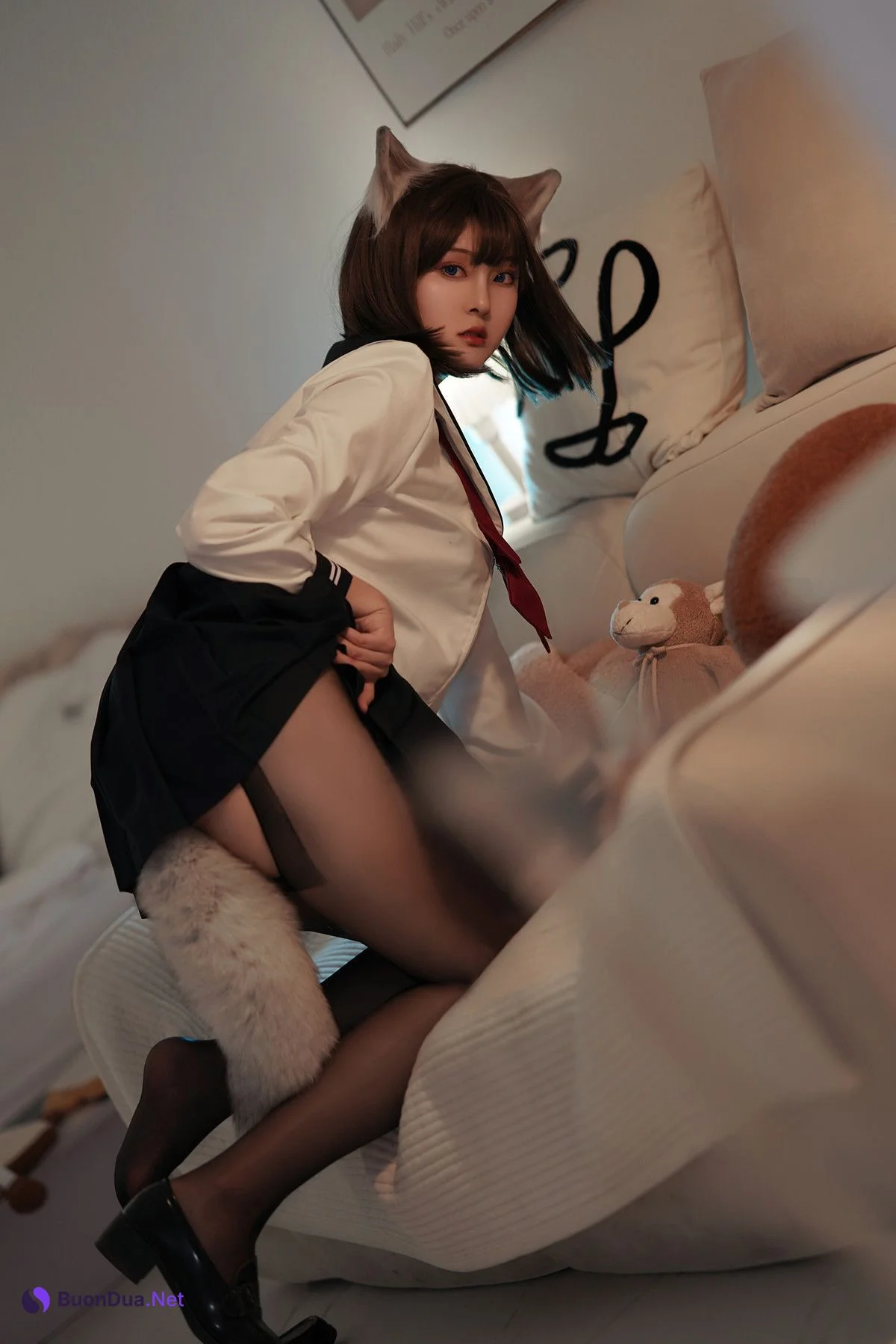 Cosplay Natsuko夏夏子 大尾巴喵 - Photo 6