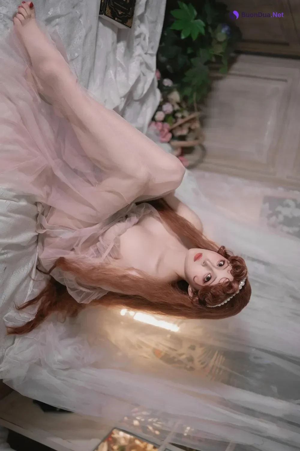 Cosplay Natsuko夏夏子 – 粉雾 - Photo 2
