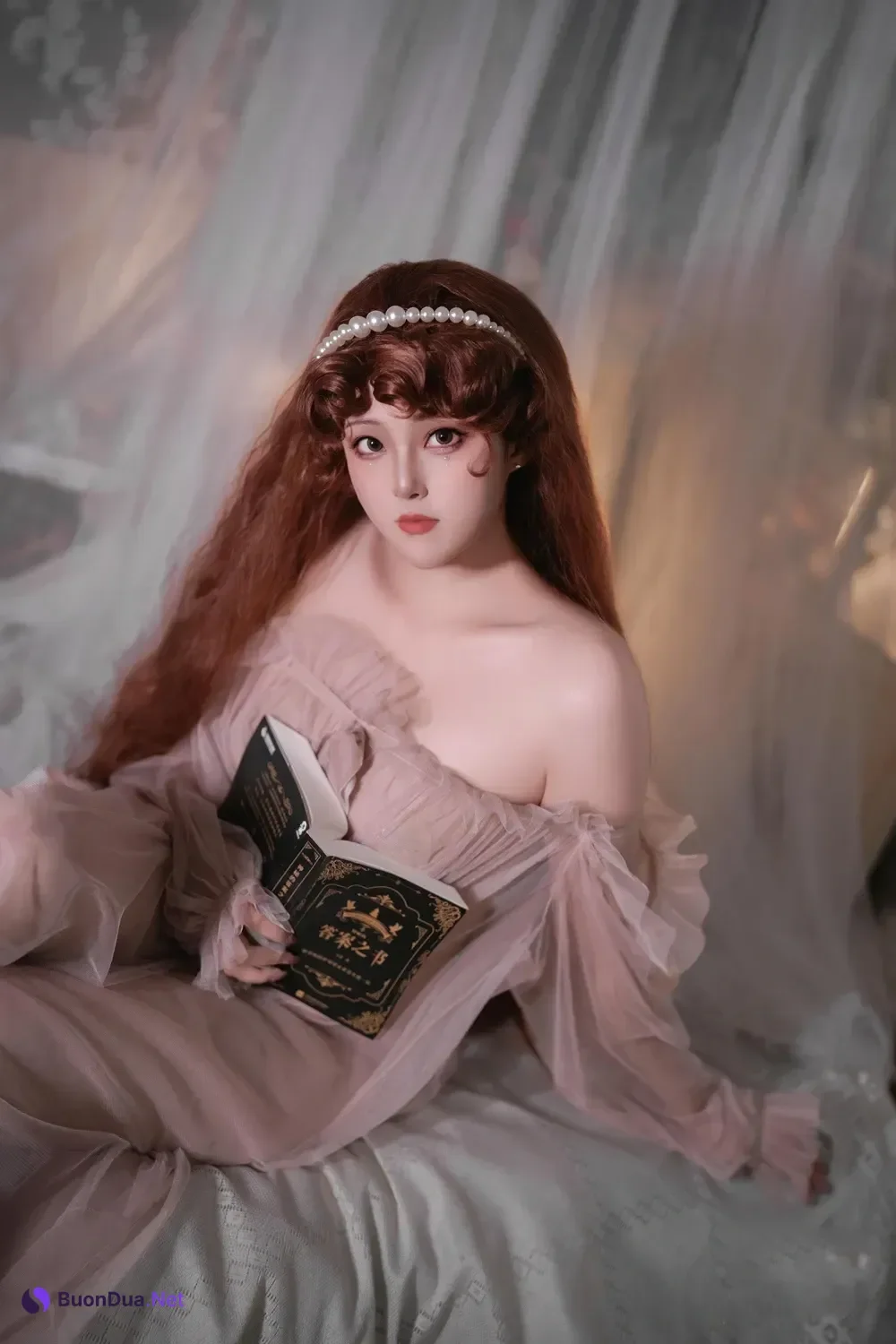 Cosplay Natsuko夏夏子 – 粉雾 - Photo 6