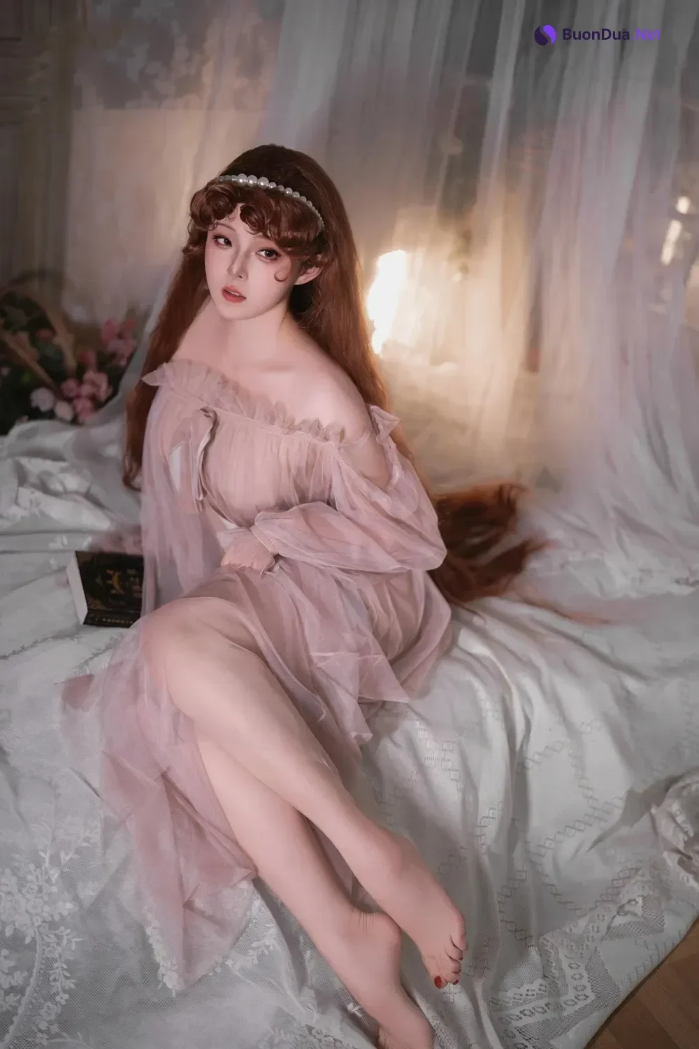Cosplay Natsuko夏夏子 – 粉雾 - Photo 9