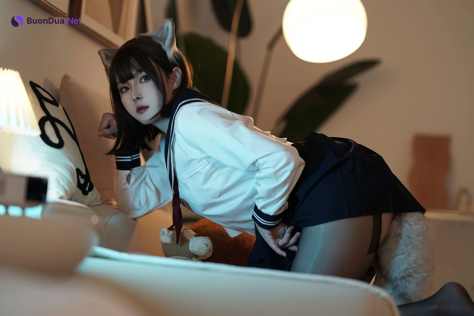 Cosplay Natsuko夏夏子 大尾巴猫 - รูปภาพ 5