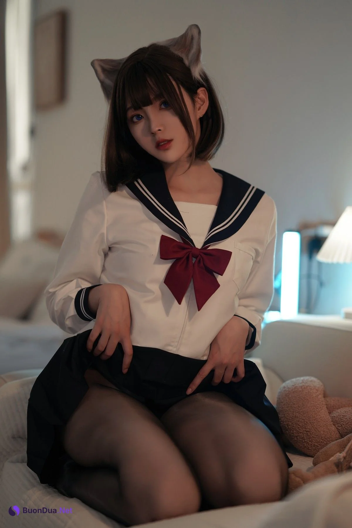 Cosplay Natsuko夏夏子 大尾巴猫 - รูปภาพ 7