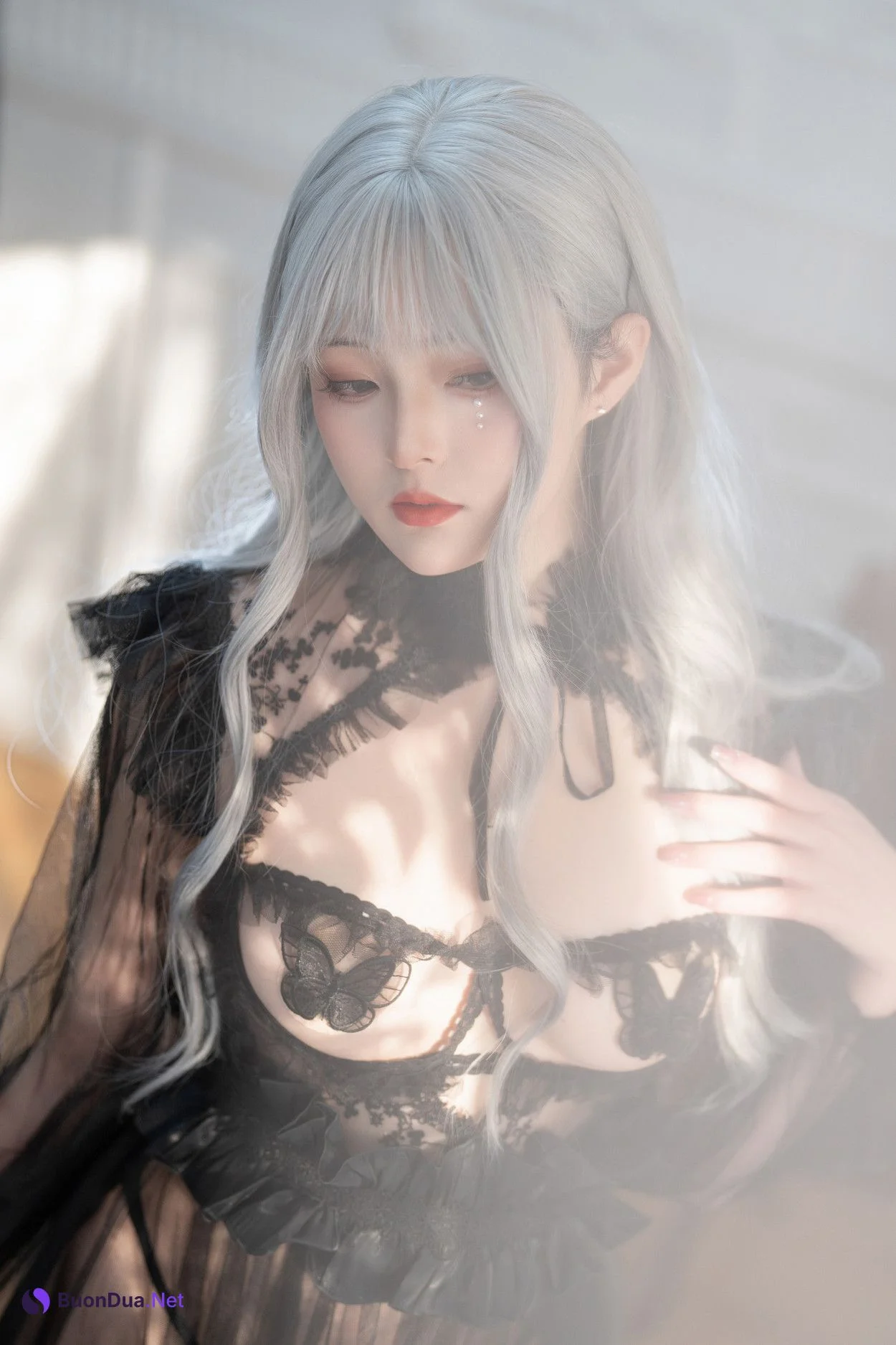 Cosplay Natsuko夏夏子 黑蝴蝶 - Photo 11