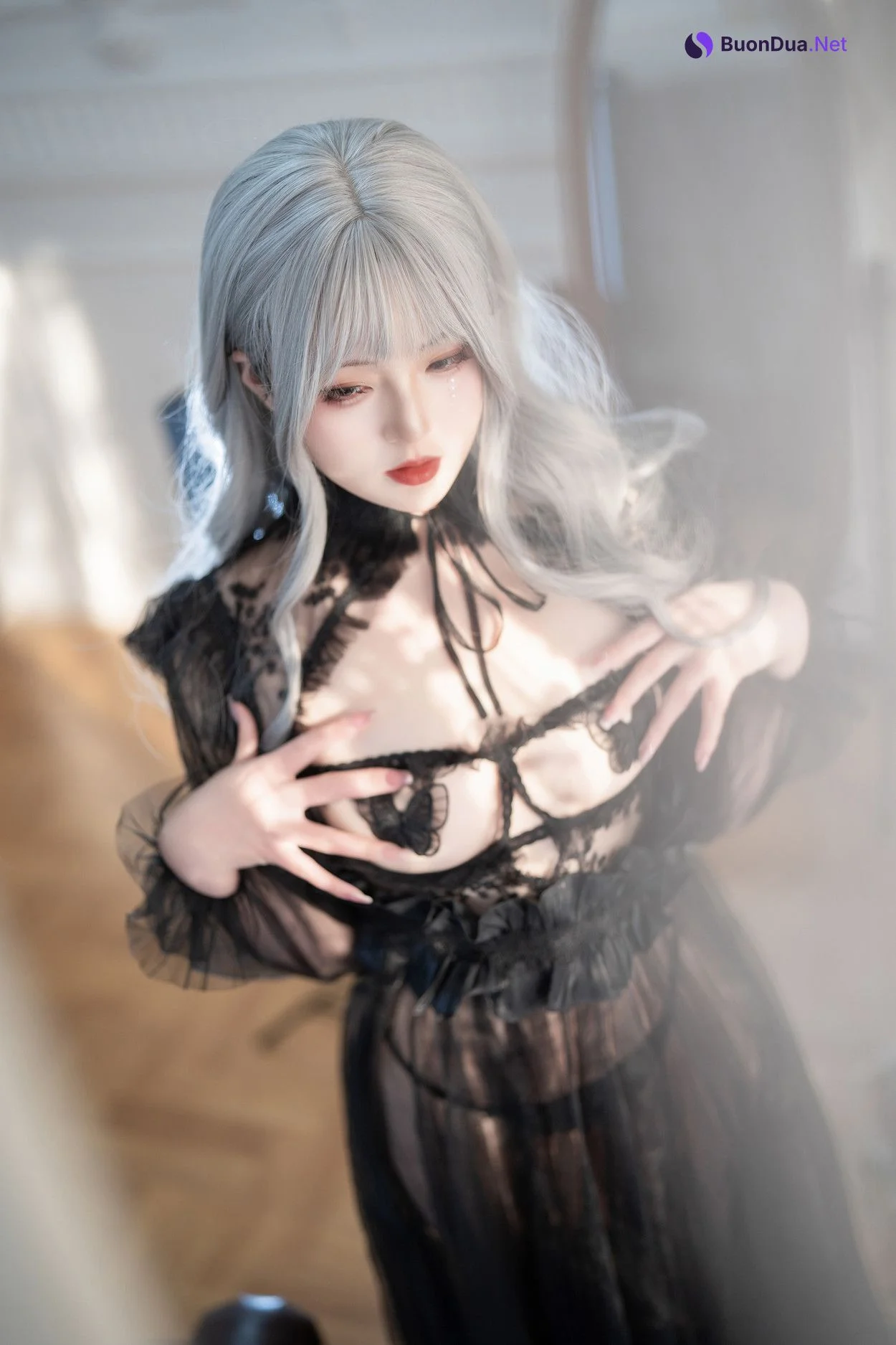 Cosplay Natsuko夏夏子 黑蝴蝶 - Photo 13