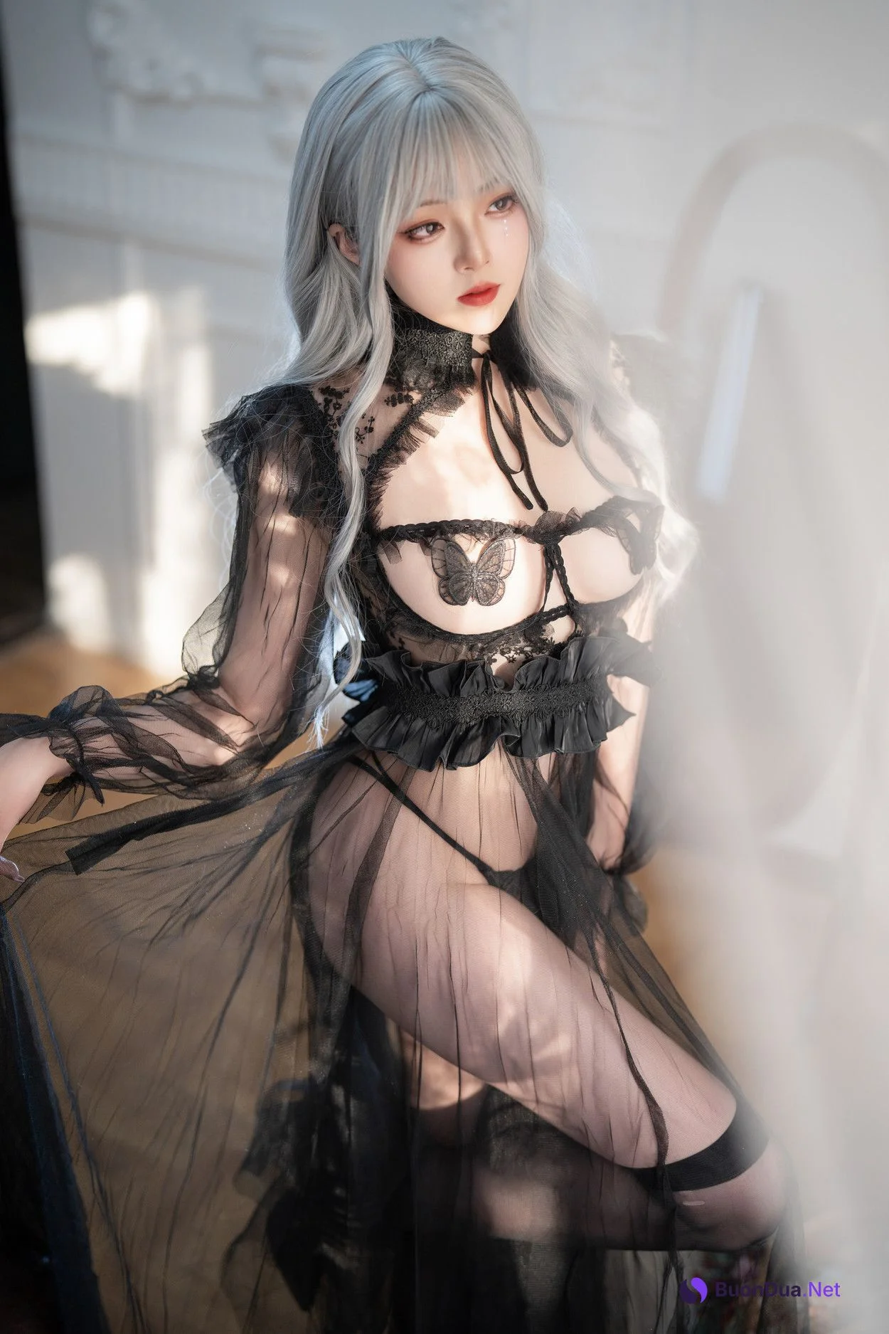 Cosplay Natsuko夏夏子 黑蝴蝶 - Photo 15