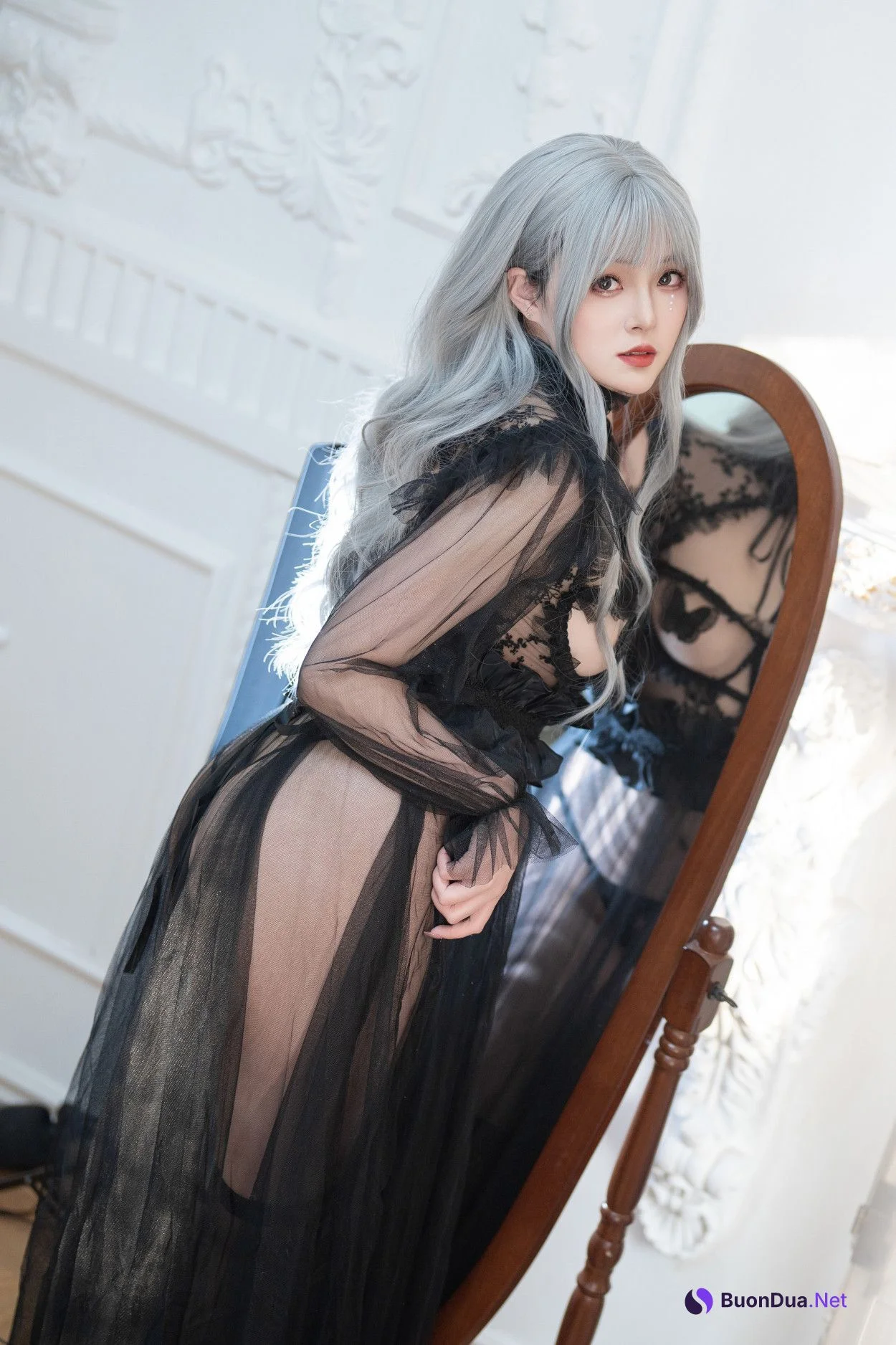 Cosplay Natsuko夏夏子 黑蝴蝶 - Photo 18
