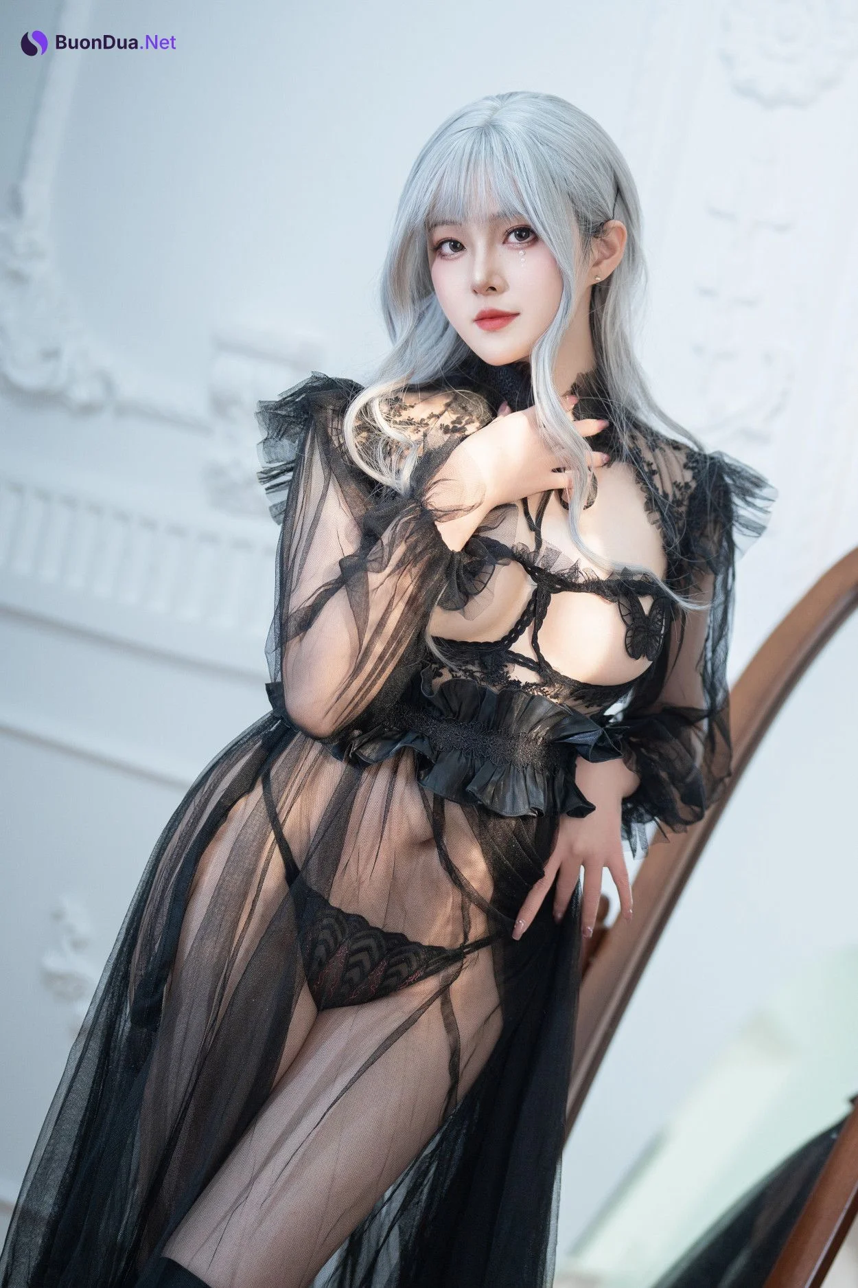 Cosplay Natsuko夏夏子 黑蝴蝶 - Photo 19